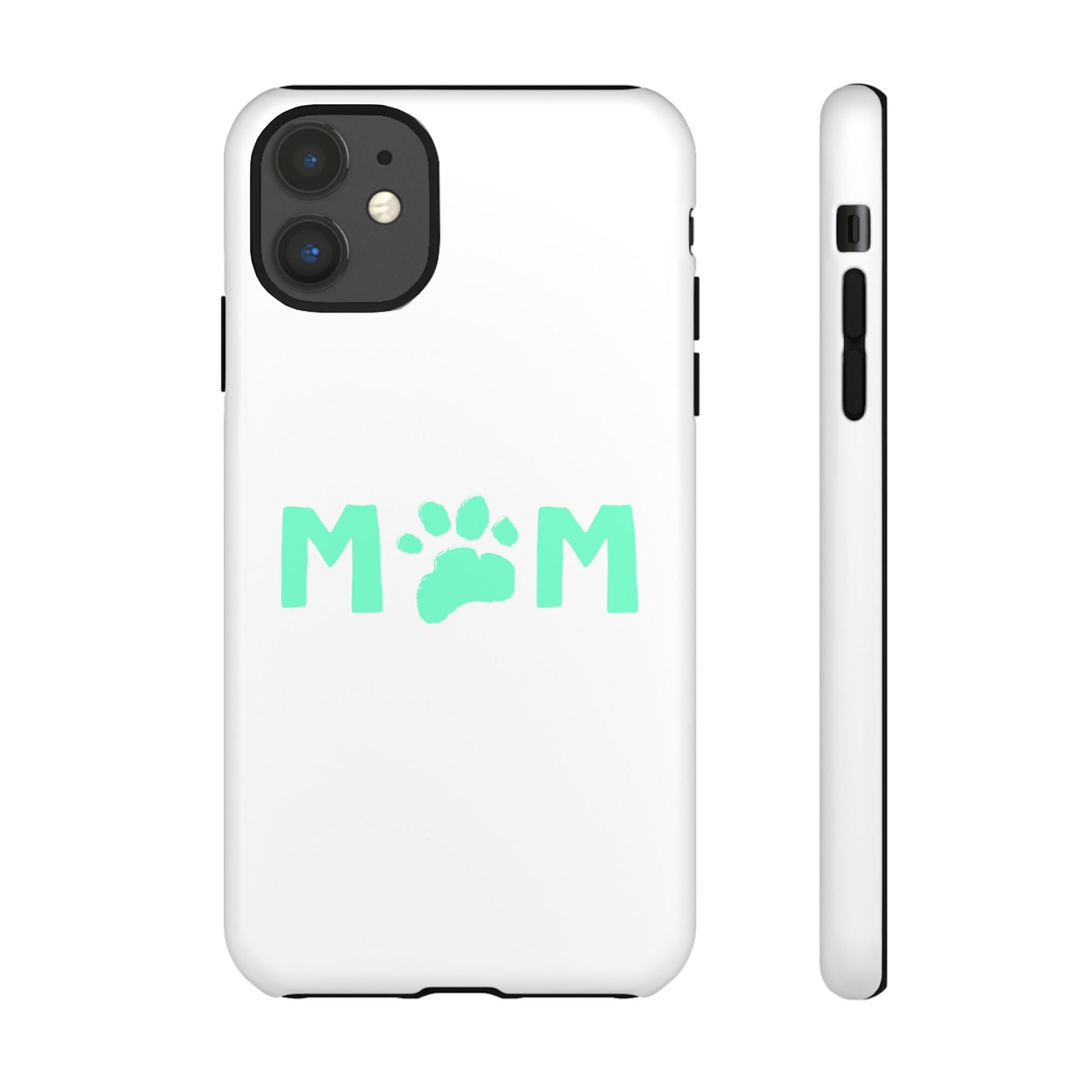 Personalized Tough Phone Cases for Moms, Pet Lover Gifts, Cute Phone Accessories, Customizable Pet Paw Designs, Mother's Day Gift