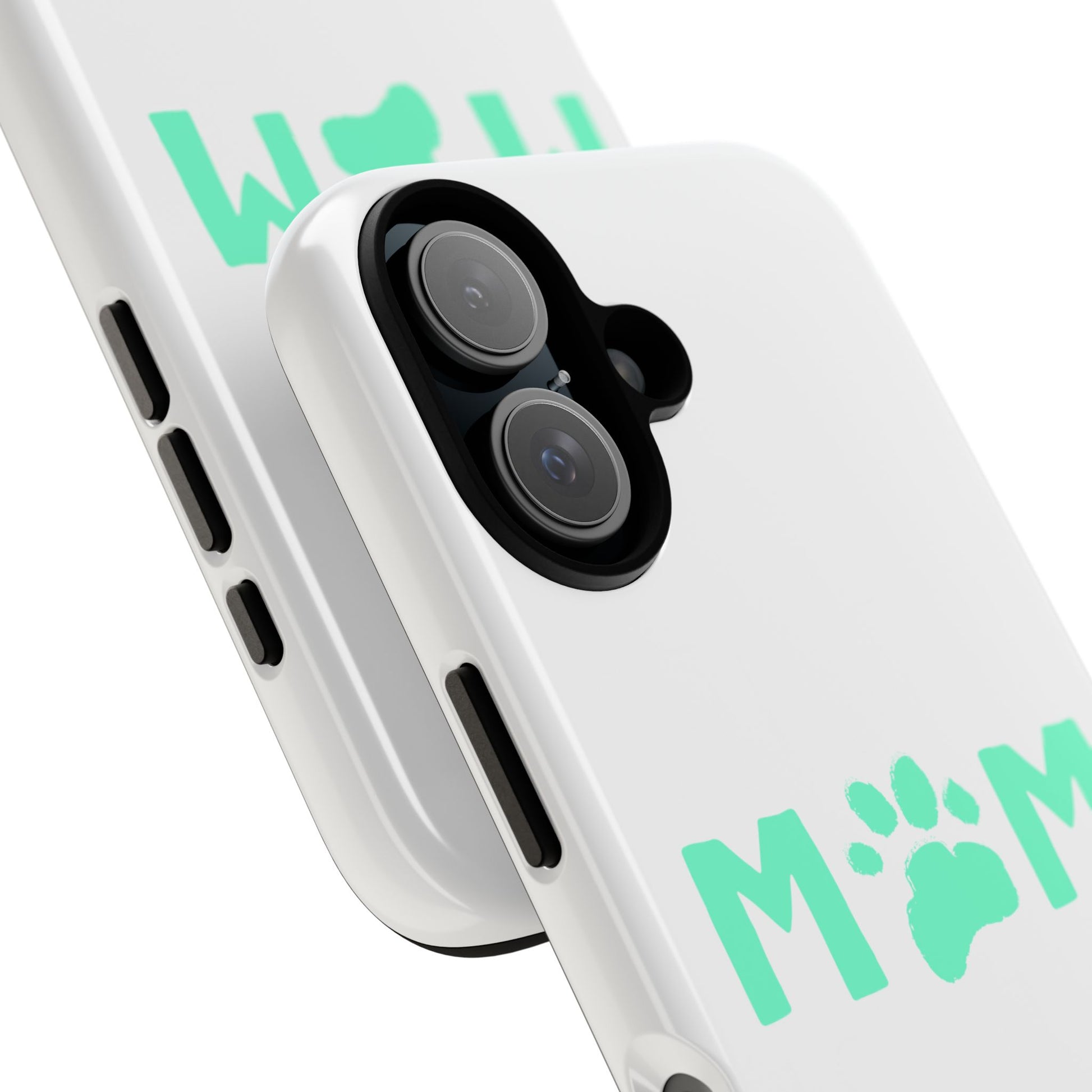 Personalized Tough Phone Cases for Moms, Pet Lover Gifts, Cute Phone Accessories, Customizable Pet Paw Designs, Mother's Day Gift