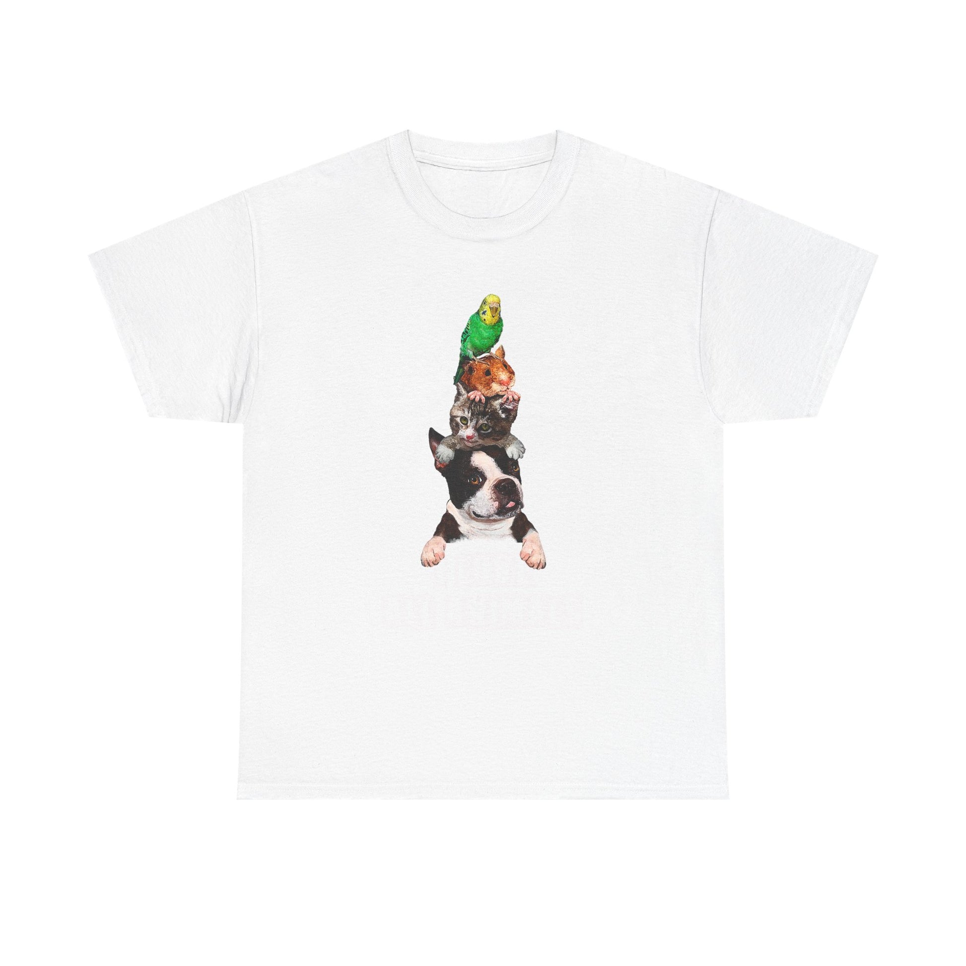 Funny Pet Lover Tee, Cute Animal Shirt, Gift for Dog Cat Bird Owners, Unisex Pet Lover T-Shirt, Birthday Gift for Animal Lovers