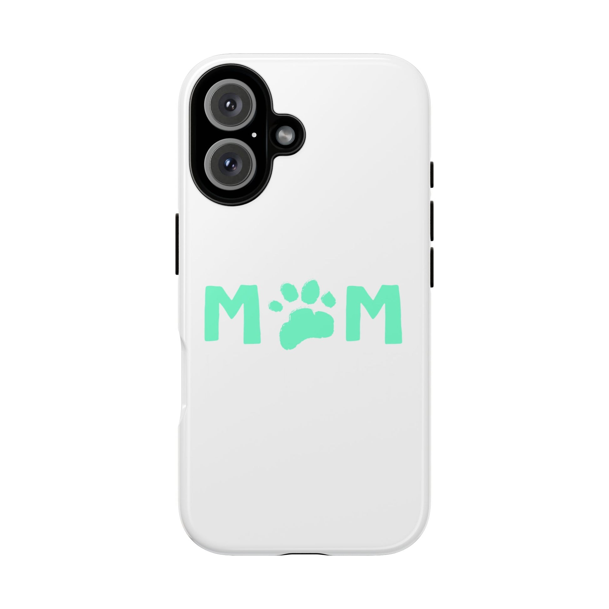 Personalized Tough Phone Cases for Moms, Pet Lover Gifts, Cute Phone Accessories, Customizable Pet Paw Designs, Mother's Day Gift