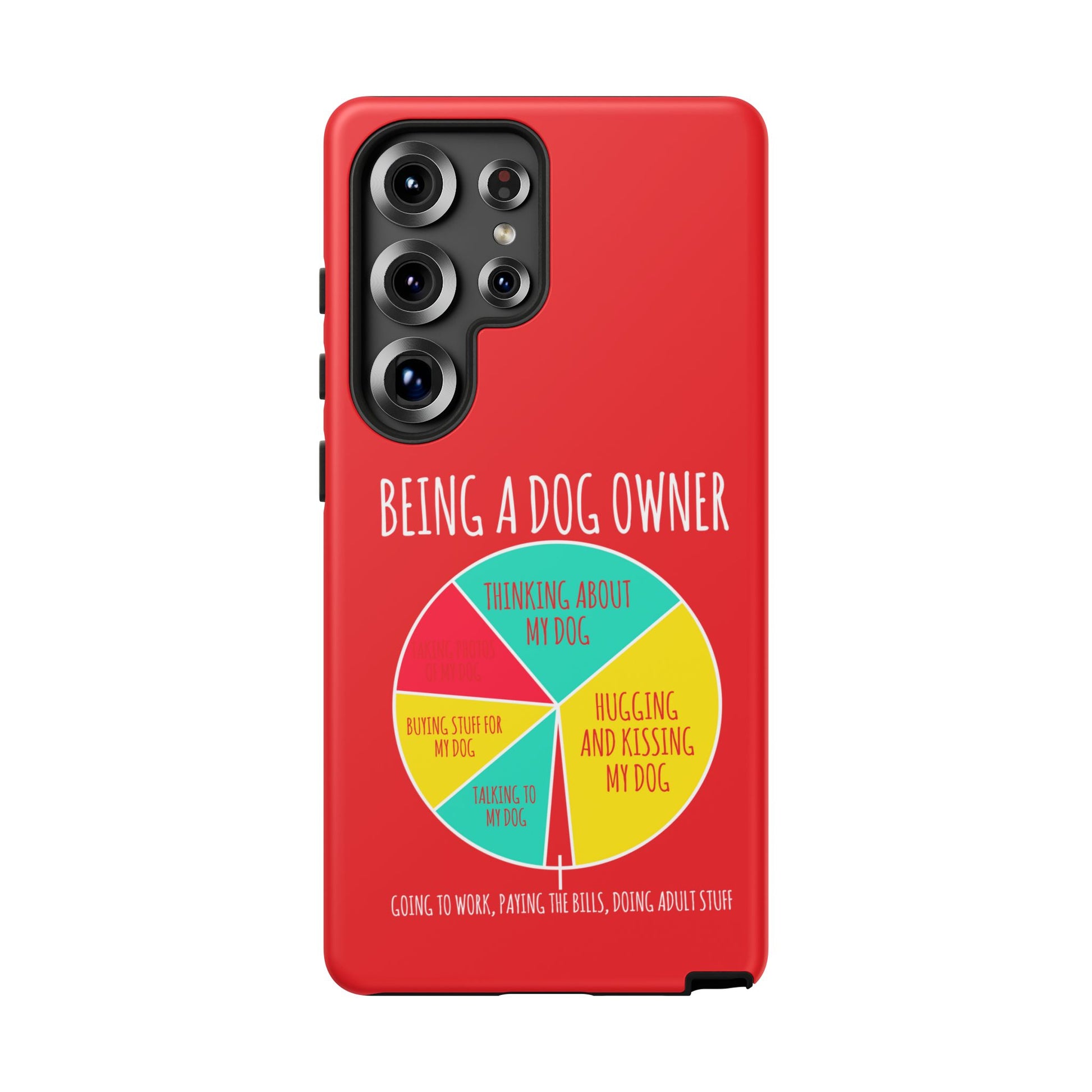 Dog Owner Phone Case - Being a Dog Owner Gift, Cute Dog Lover Accessory, Pet Owner Presents, Fun Dog Owner Humor