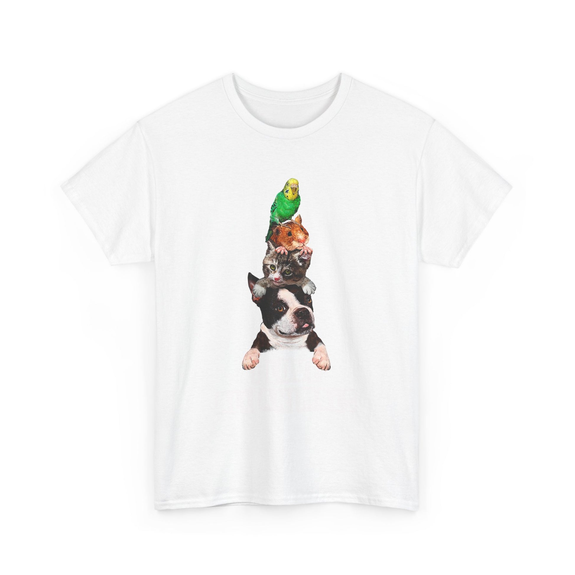 Funny Pet Lover Tee, Cute Animal Shirt, Gift for Dog Cat Bird Owners, Unisex Pet Lover T-Shirt, Birthday Gift for Animal Lovers