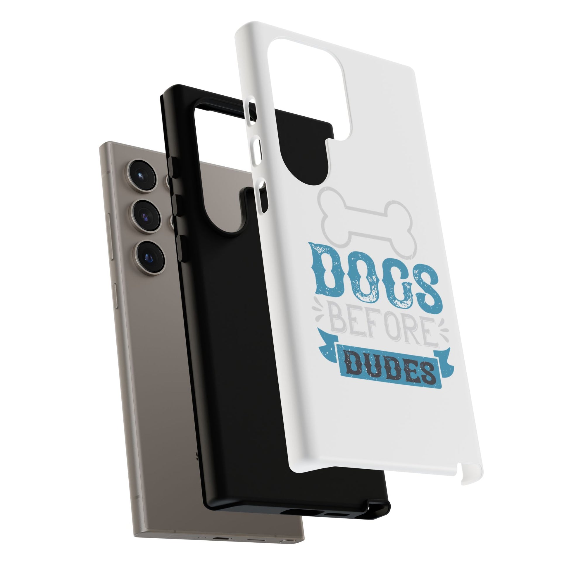 Dog Lover Phone Case, Dogs Before Dudes, Puppy Gift, Pet Parent Accessory, Cute Dog iPhone Cover, Durable Tough Case