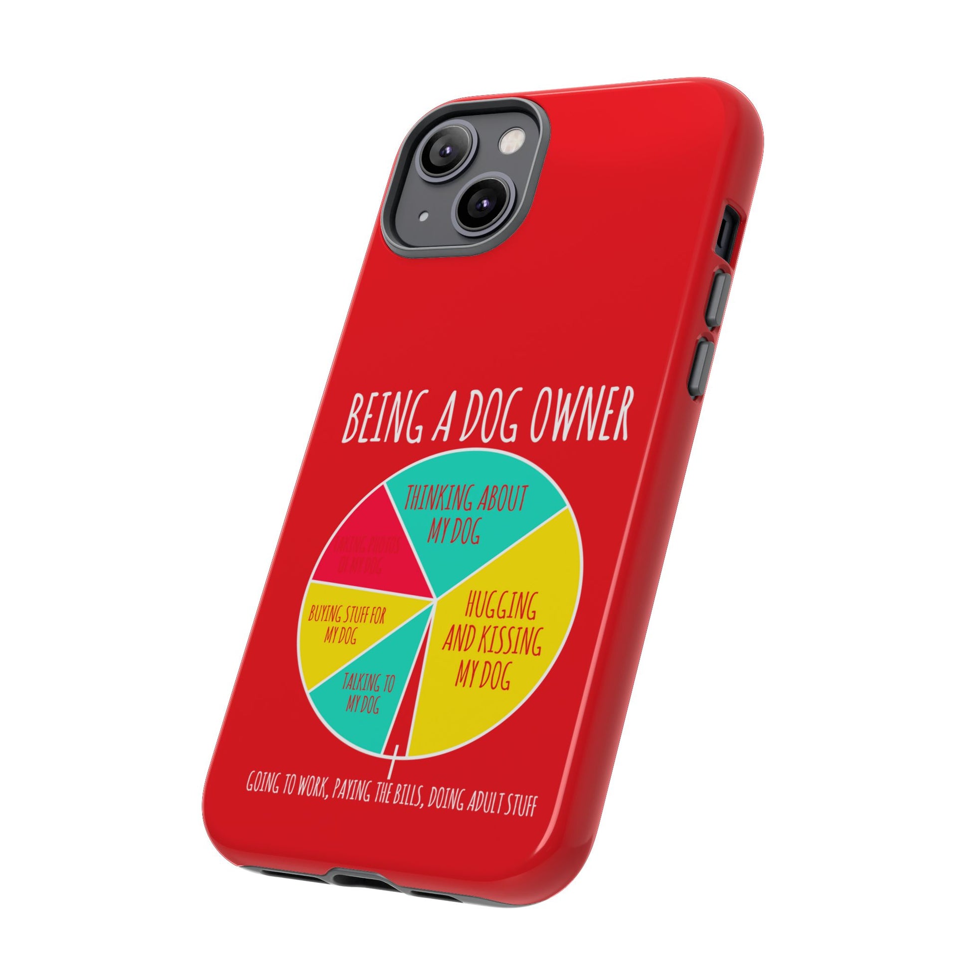 Dog Owner Phone Case - Being a Dog Owner Gift, Cute Dog Lover Accessory, Pet Owner Presents, Fun Dog Owner Humor