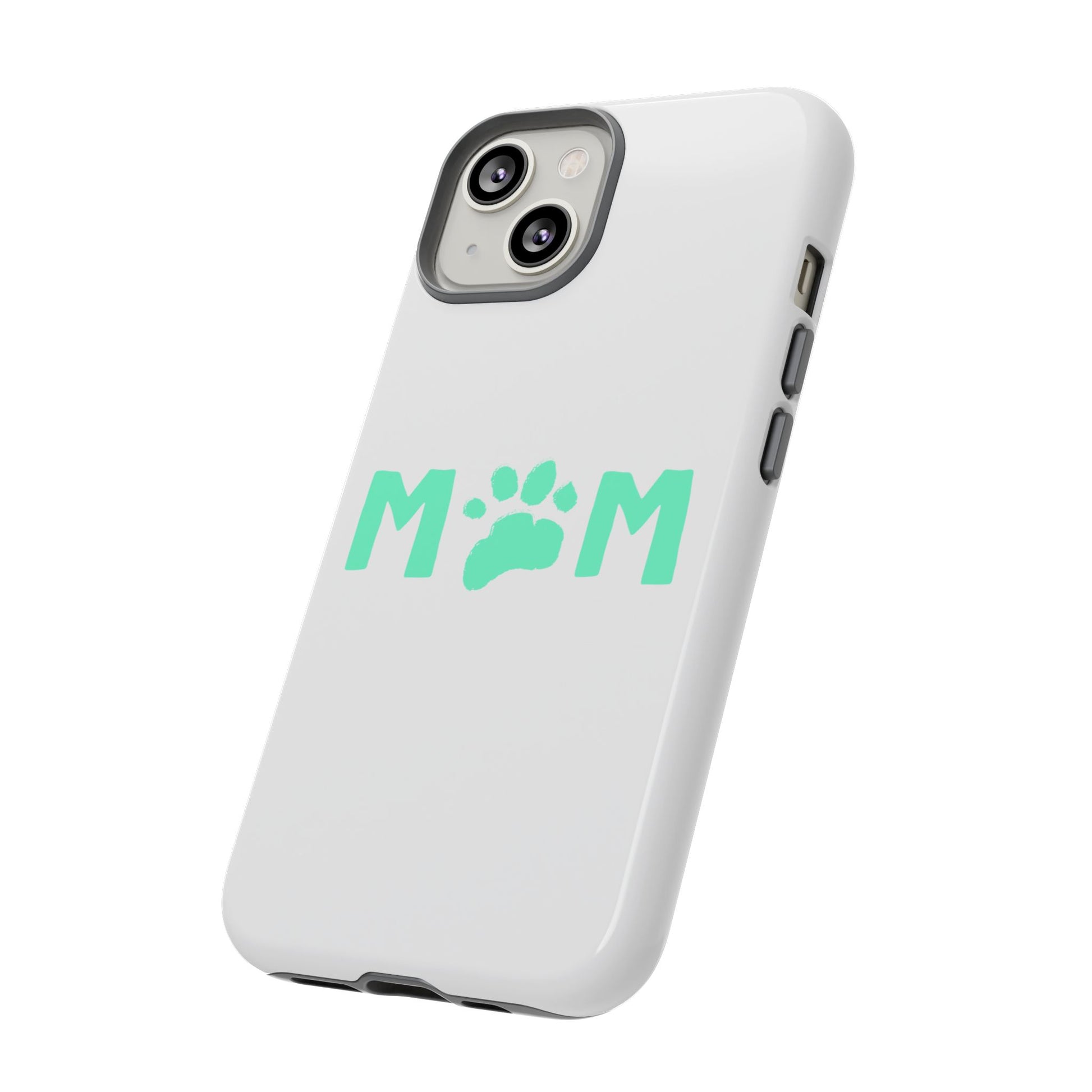 Personalized Tough Phone Cases for Moms, Pet Lover Gifts, Cute Phone Accessories, Customizable Pet Paw Designs, Mother's Day Gift