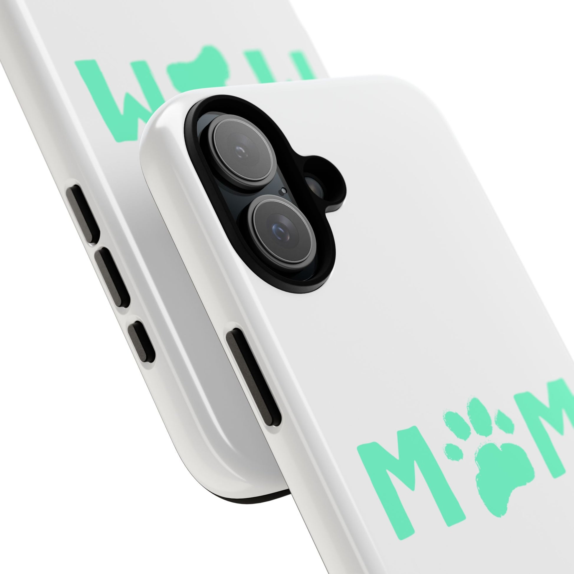 Personalized Tough Phone Cases for Moms, Pet Lover Gifts, Cute Phone Accessories, Customizable Pet Paw Designs, Mother's Day Gift