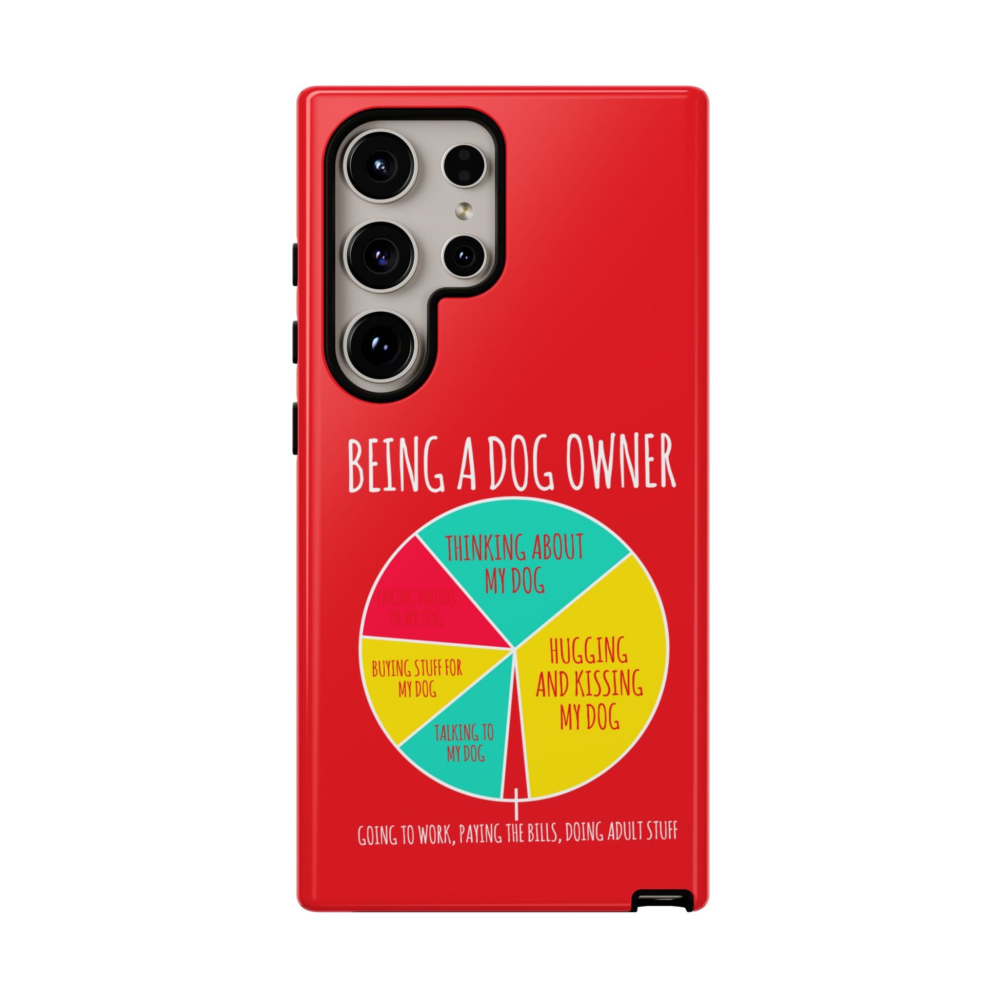 Dog Owner Phone Case - Being a Dog Owner Gift, Cute Dog Lover Accessory, Pet Owner Presents, Fun Dog Owner Humor