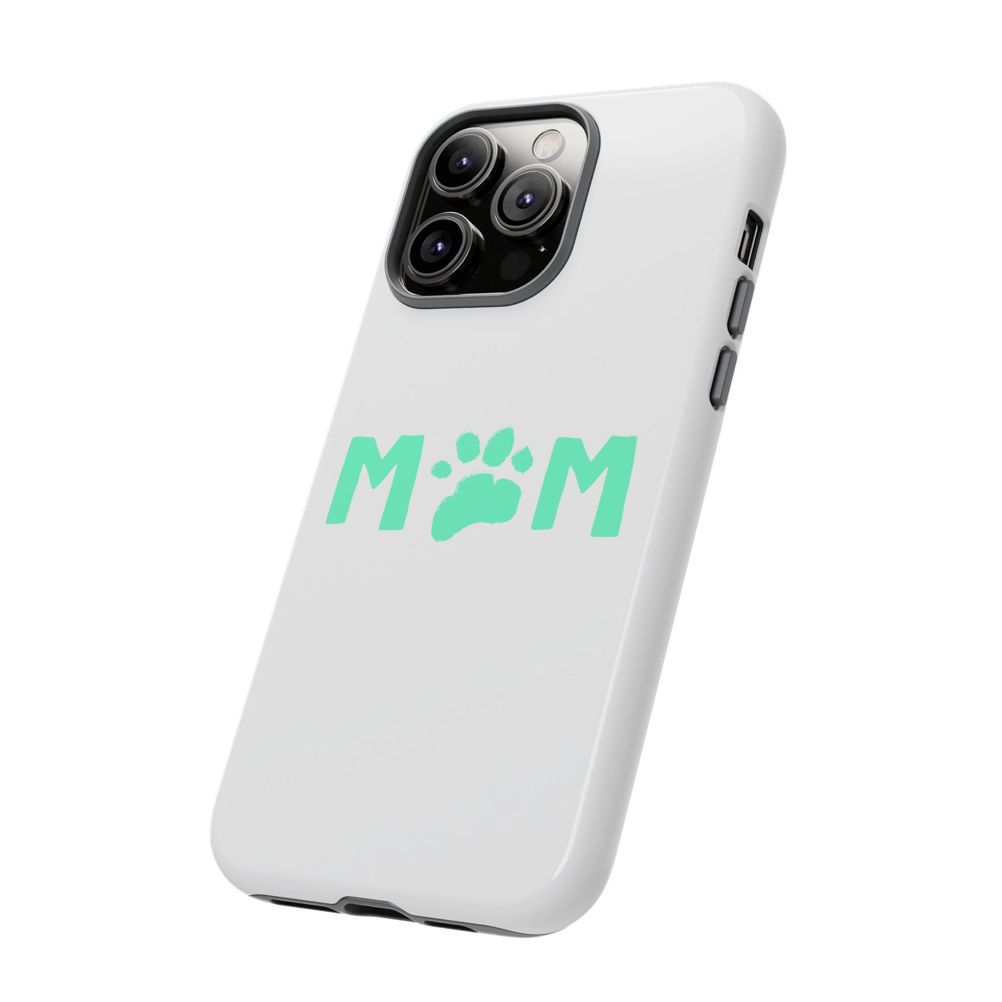Personalized Tough Phone Cases for Moms, Pet Lover Gifts, Cute Phone Accessories, Customizable Pet Paw Designs, Mother's Day Gift