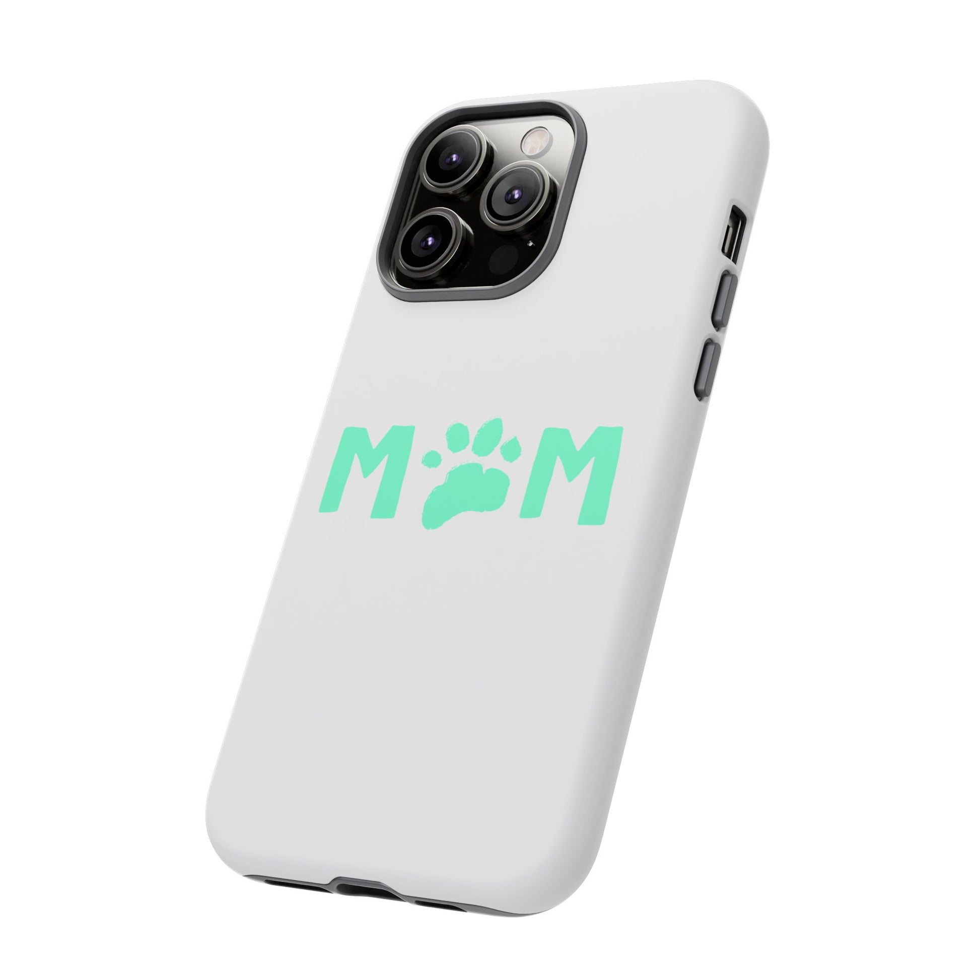 Personalized Tough Phone Cases for Moms, Pet Lover Gifts, Cute Phone Accessories, Customizable Pet Paw Designs, Mother's Day Gift