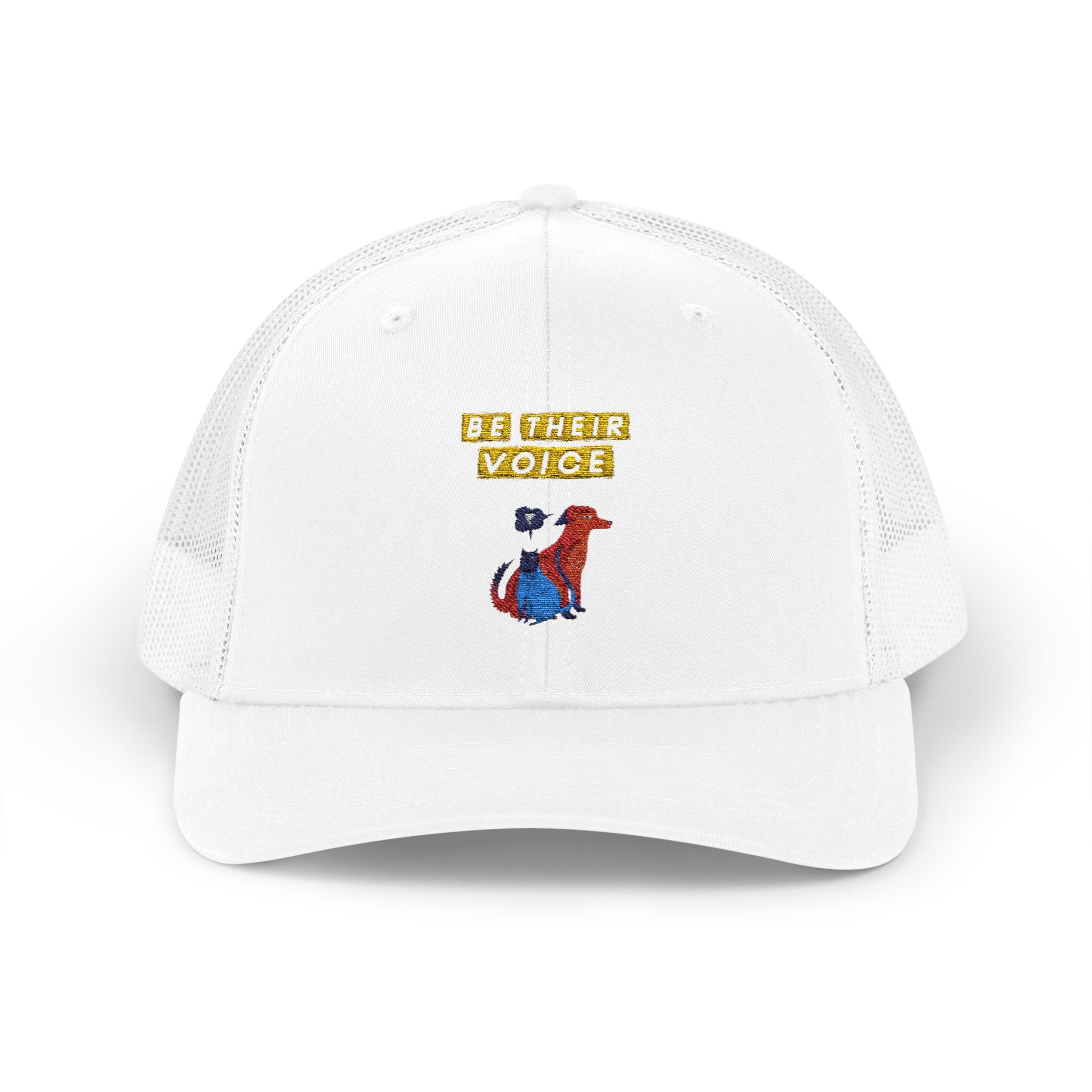 Colorful Dog Love Snapback Trucker Cap