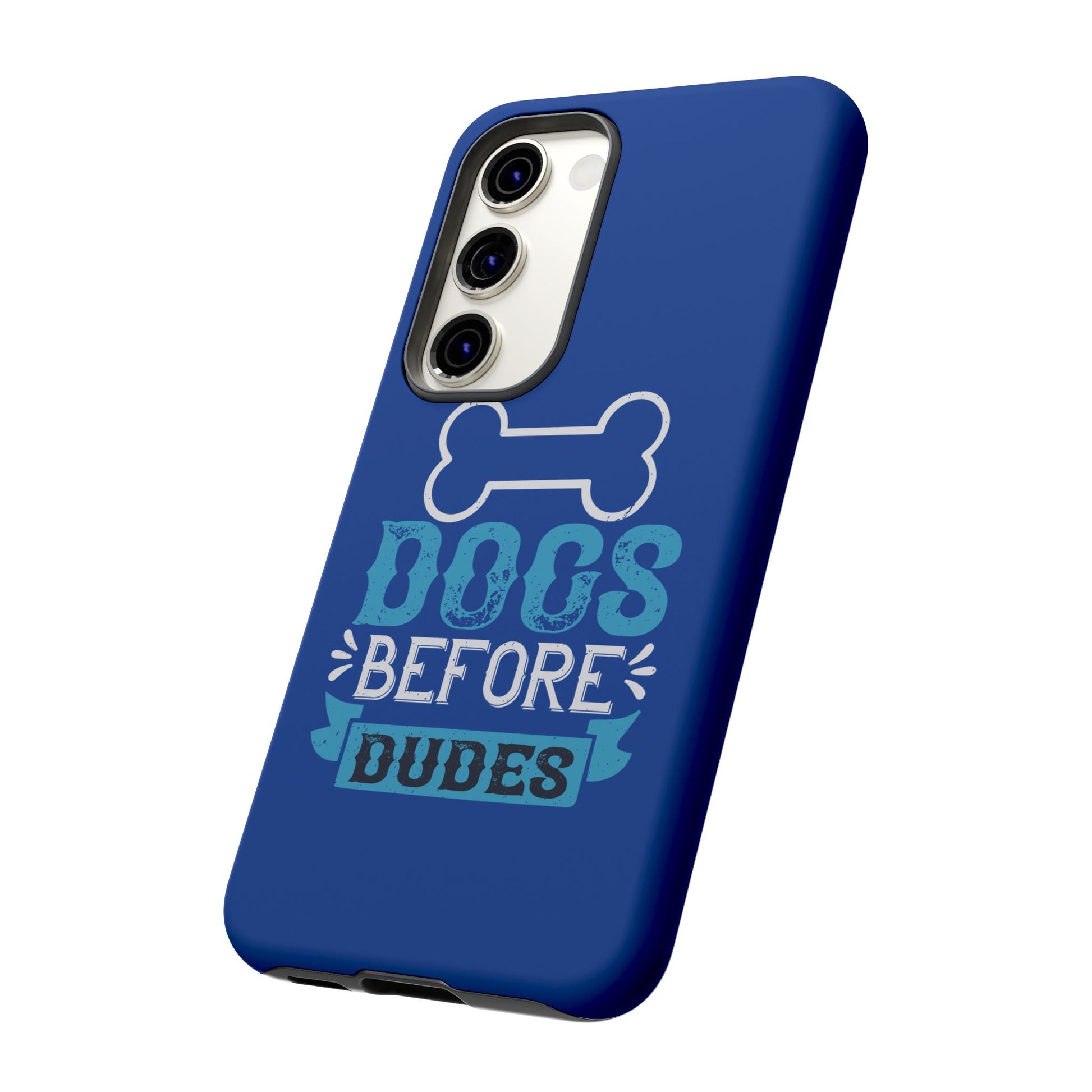 Dog Lover Phone Case, Dogs Before Dudes, Puppy Gift, Pet Parent Accessory, Cute Dog iPhone Cover, Durable Tough Case