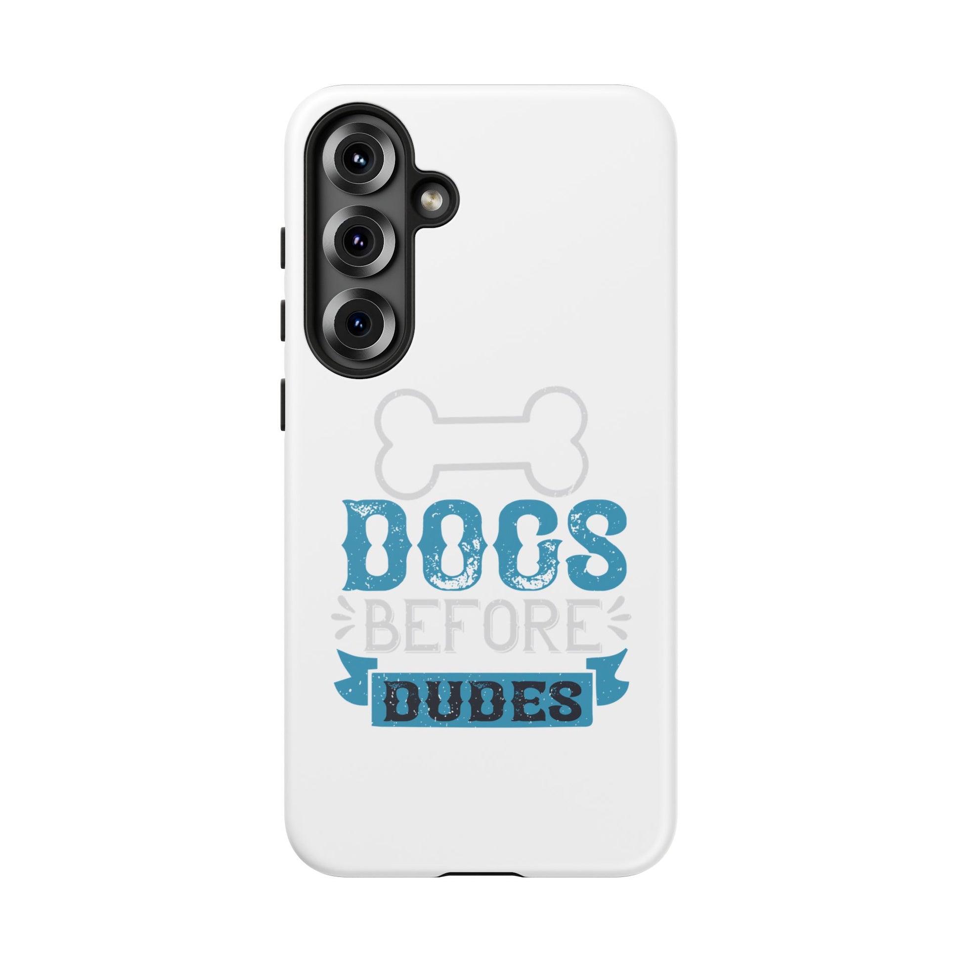Dog Lover Phone Case, Dogs Before Dudes, Puppy Gift, Pet Parent Accessory, Cute Dog iPhone Cover, Durable Tough Case