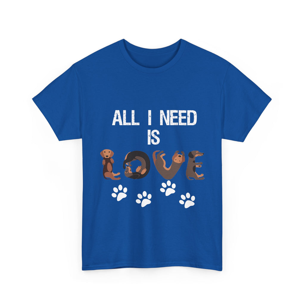 Cute Pet Lover T-Shirt, Love Graphic Tee, Dog Mom Gift, Animal Lover Shirt, Perfect for Casual Wear, Gifts for Pet Owners