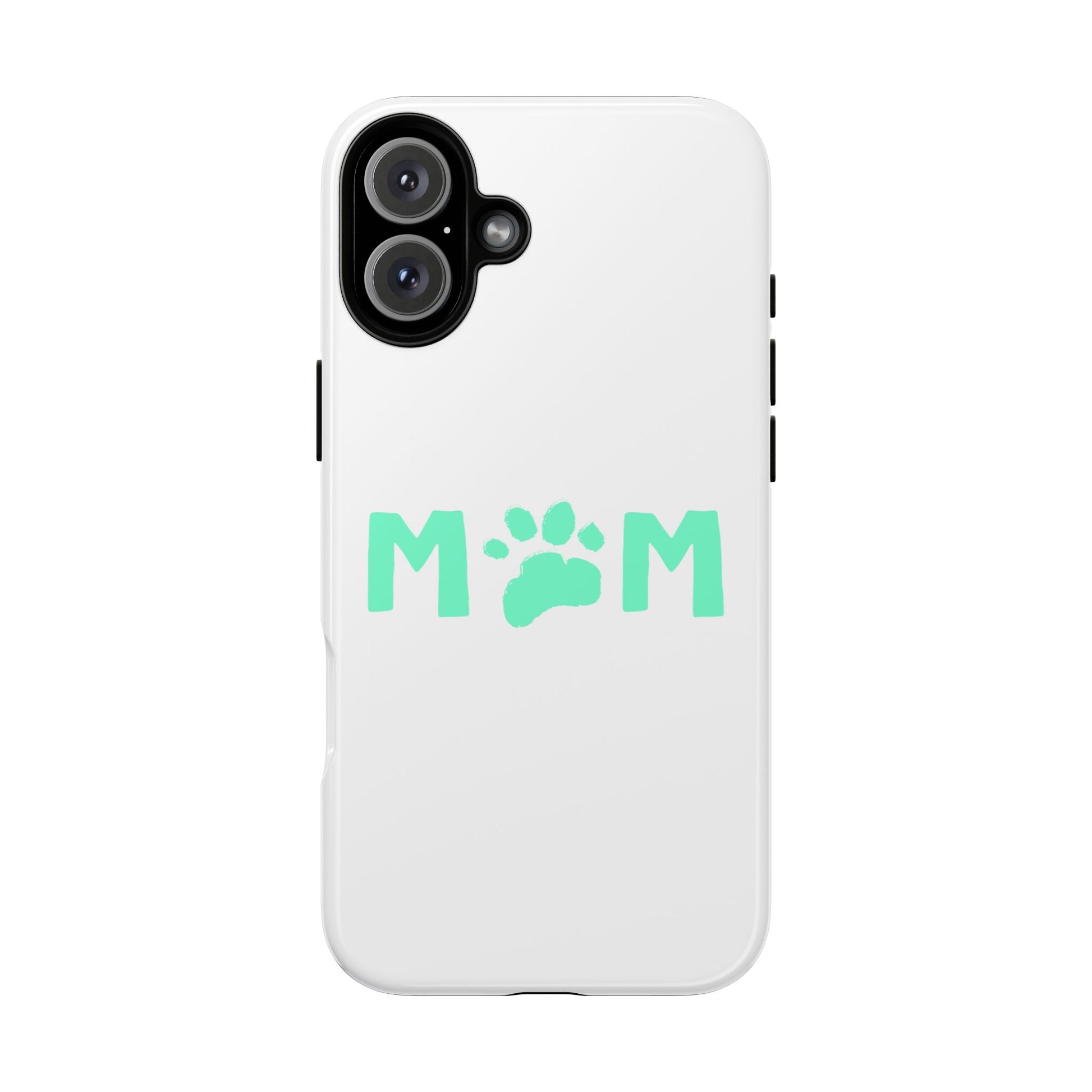 Personalized Tough Phone Cases for Moms, Pet Lover Gifts, Cute Phone Accessories, Customizable Pet Paw Designs, Mother's Day Gift
