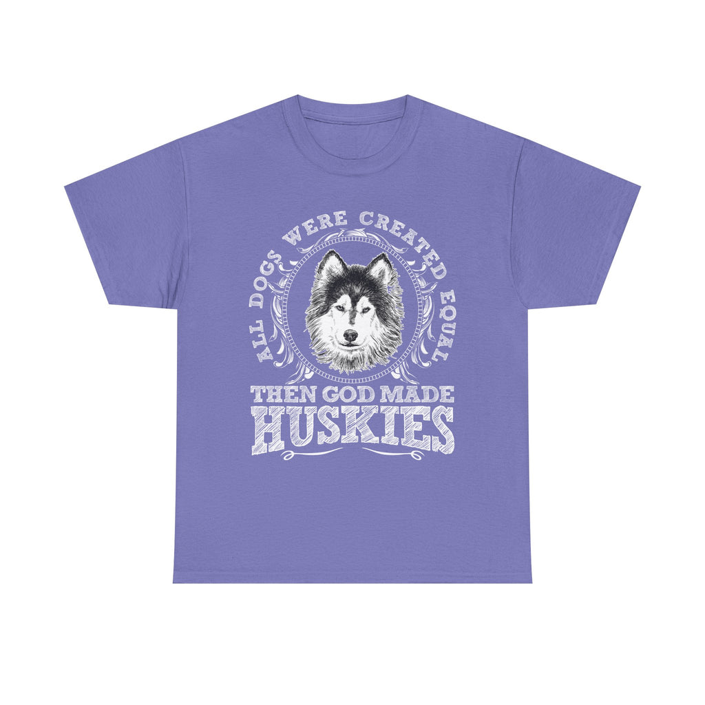 Siberian Husky Graphic Tee, Unisex Cotton T-Shirt, Dog Lover Gift, Animal Shirt, Casual Wear, Pet Owner Apparel