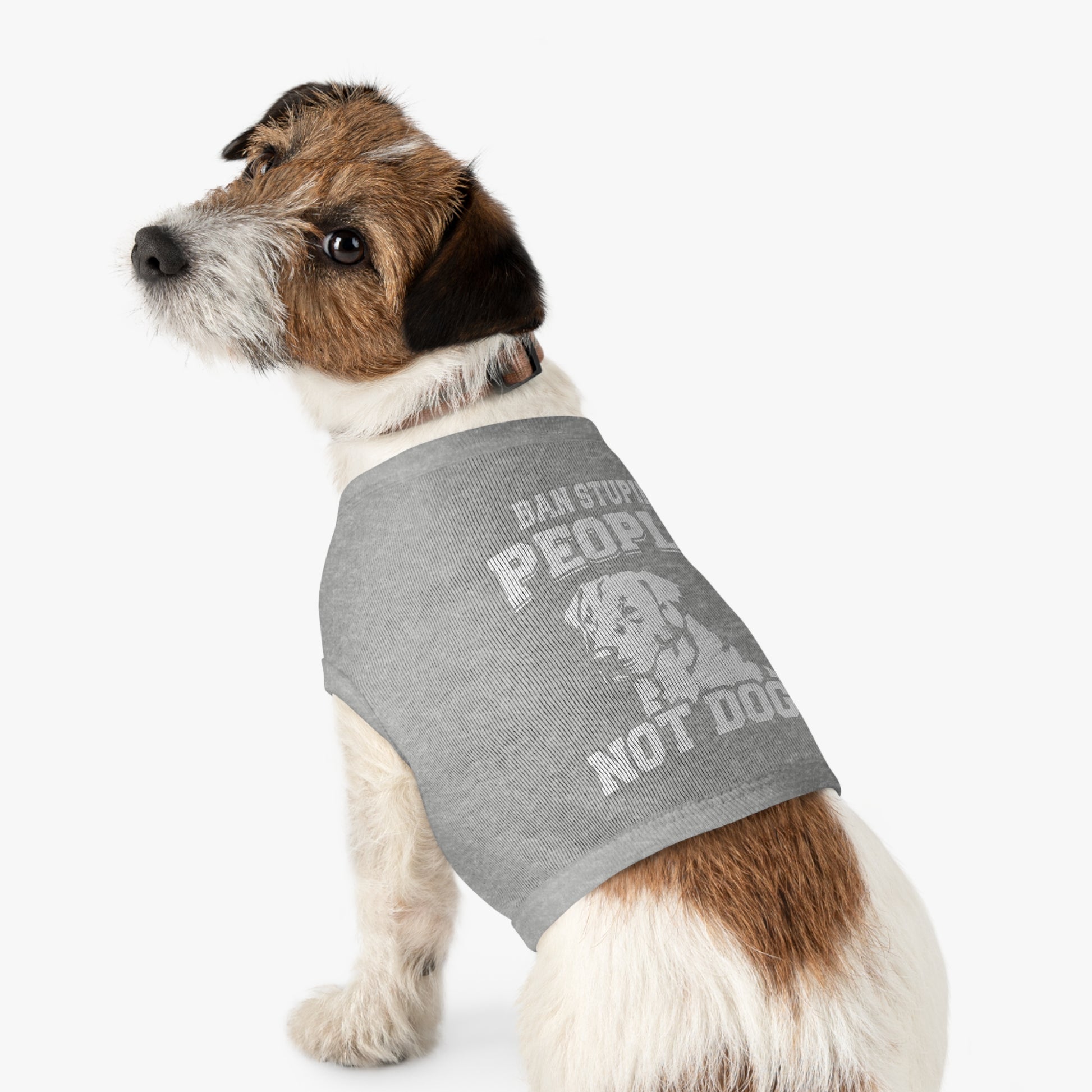 Pet Tank Top with Message "Ban Stupid People Not Dogs" - Perfect for Dog Lovers, Summer Outings, Pet Events, Gift for Dog Owners, Fun [...]