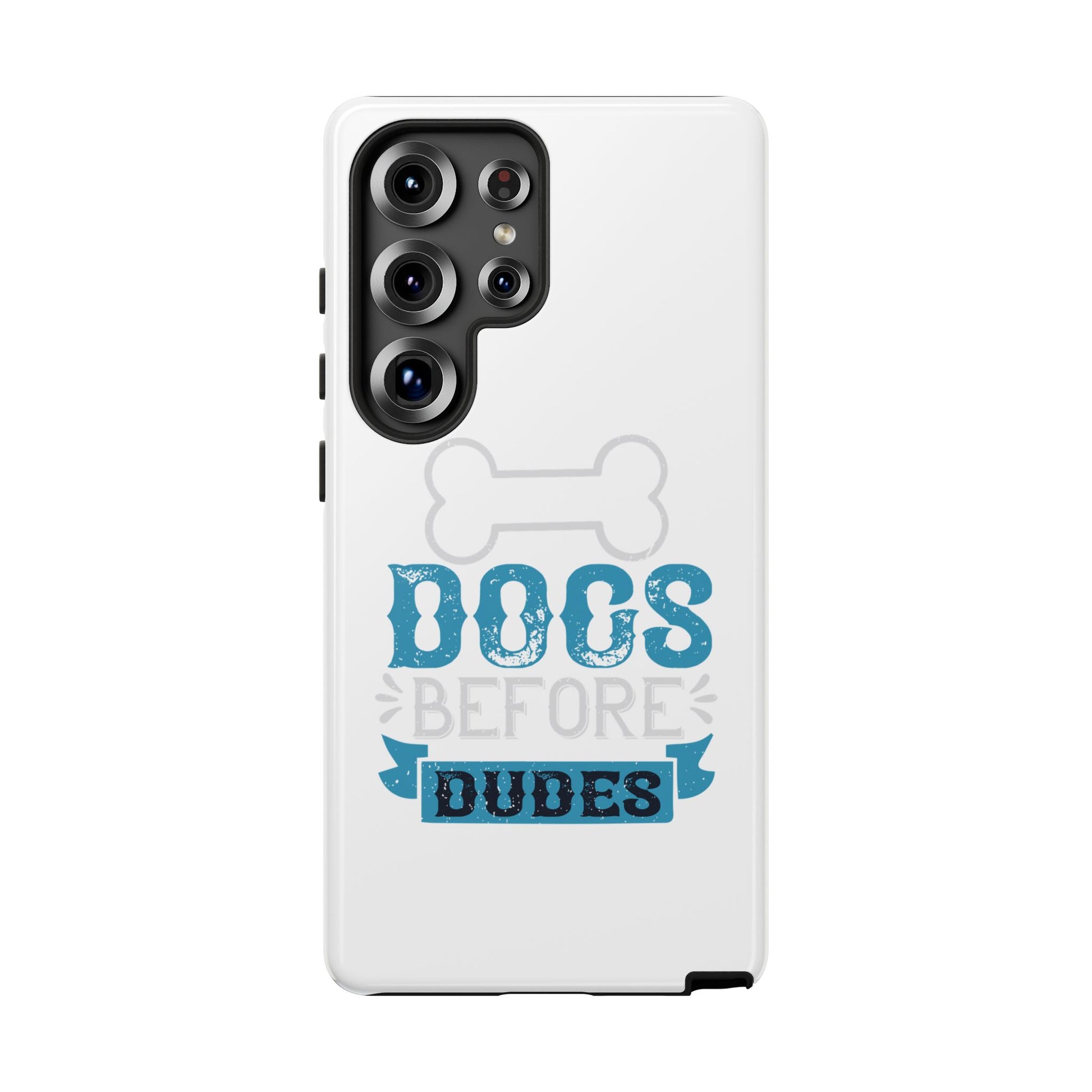 Dog Lover Phone Case, Dogs Before Dudes, Puppy Gift, Pet Parent Accessory, Cute Dog iPhone Cover, Durable Tough Case