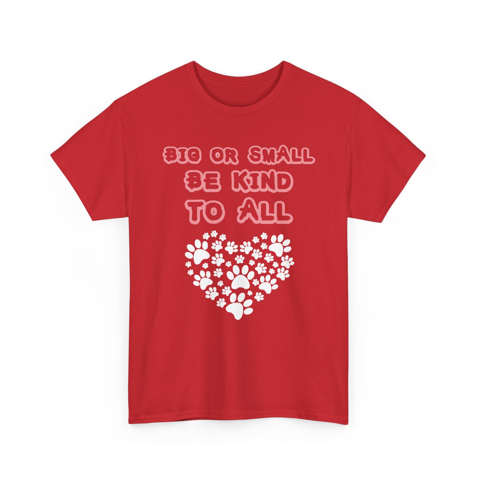 Be Kind to All T-Shirt | Unisex Heavy Cotton Tee | Positive Vibes Apparel, Casual Wear, Gift for Friends, Kindness Awareness