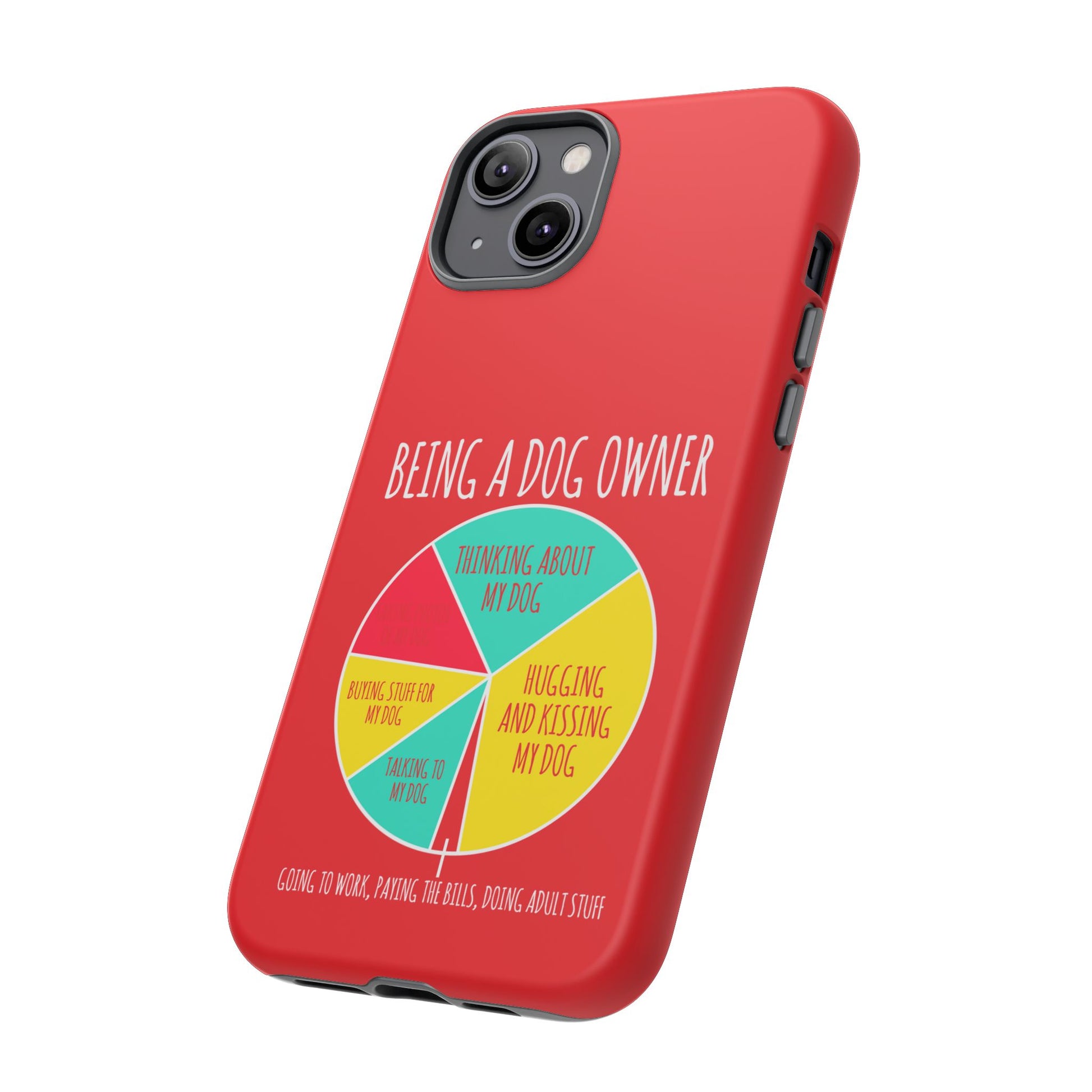 Dog Owner Phone Case - Being a Dog Owner Gift, Cute Dog Lover Accessory, Pet Owner Presents, Fun Dog Owner Humor