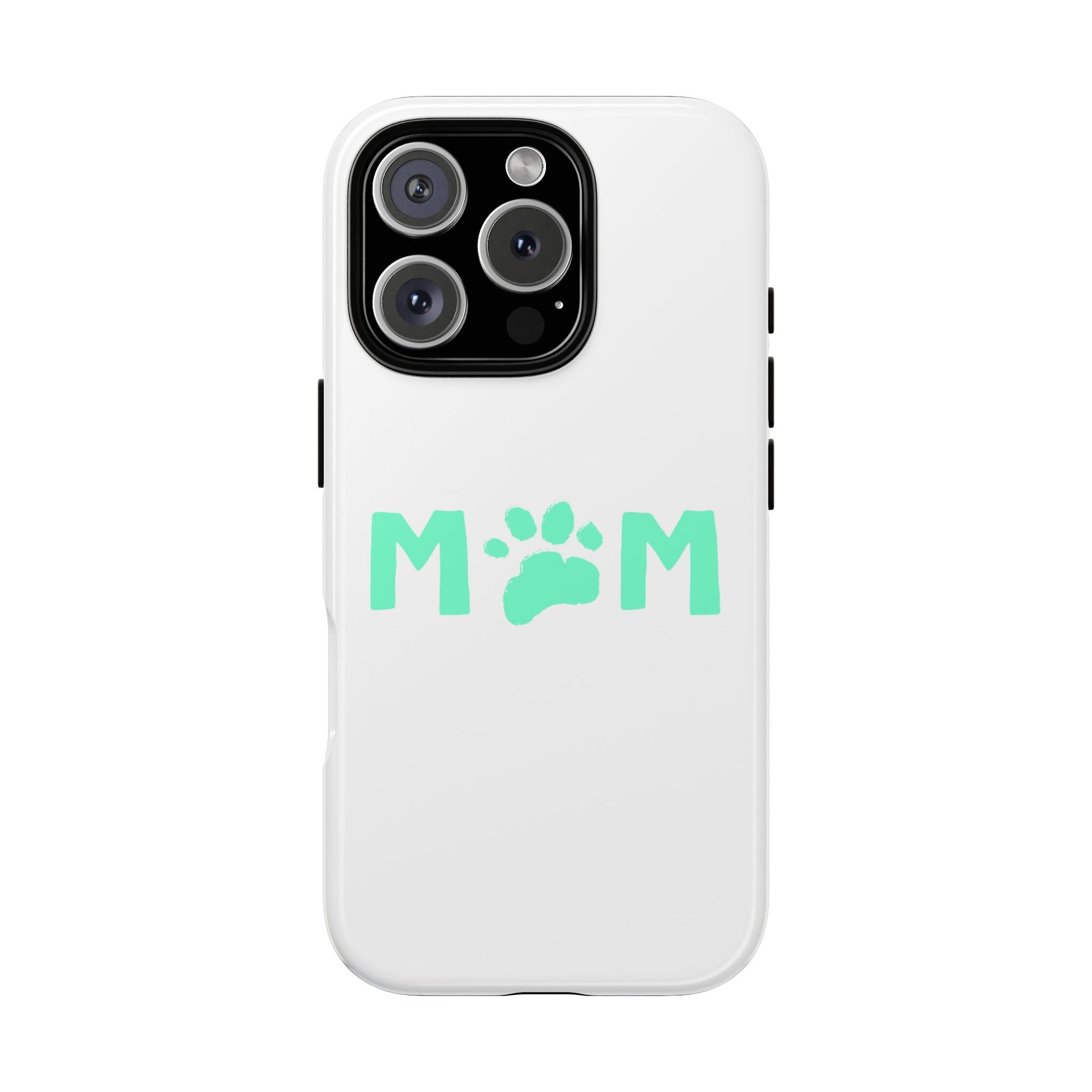 Personalized Tough Phone Cases for Moms, Pet Lover Gifts, Cute Phone Accessories, Customizable Pet Paw Designs, Mother's Day Gift