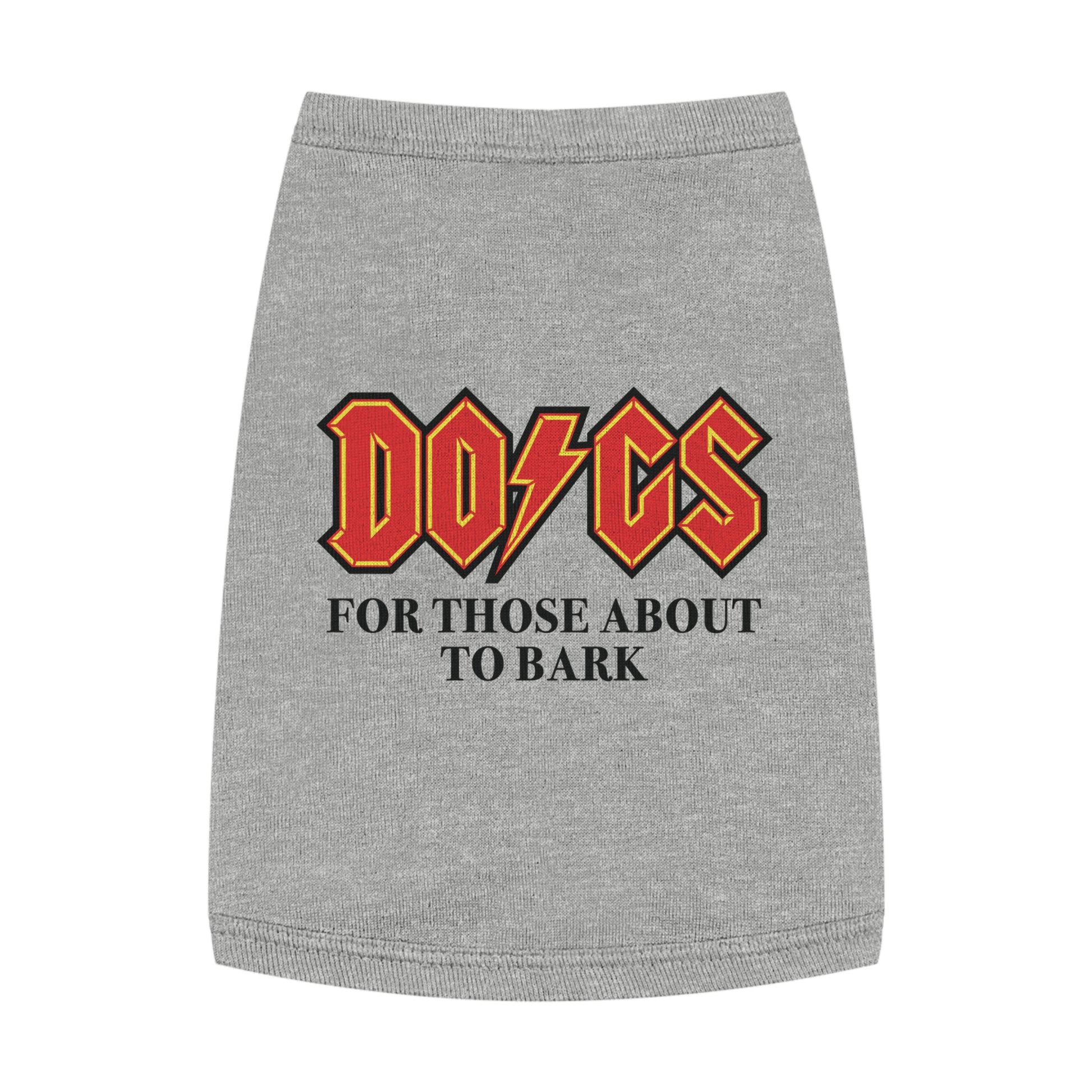 Rocking Pet Tank Top for Dogs - 'For Those About to Bark' - Cute Dog Apparel, Summer Dog Fashion, Pet Gift, Dog Lovers Gift, [...]