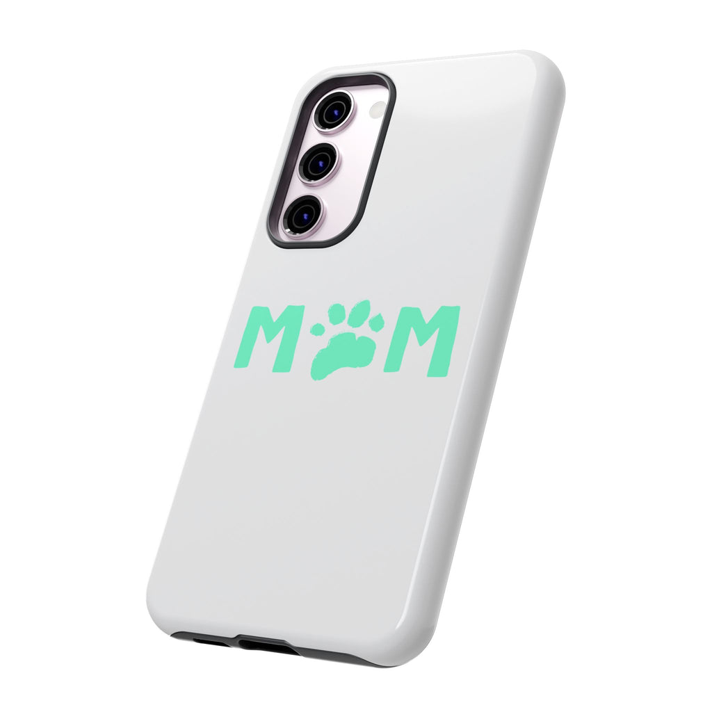 Personalized Tough Phone Cases for Moms, Pet Lover Gifts, Cute Phone Accessories, Customizable Pet Paw Designs, Mother's Day Gift