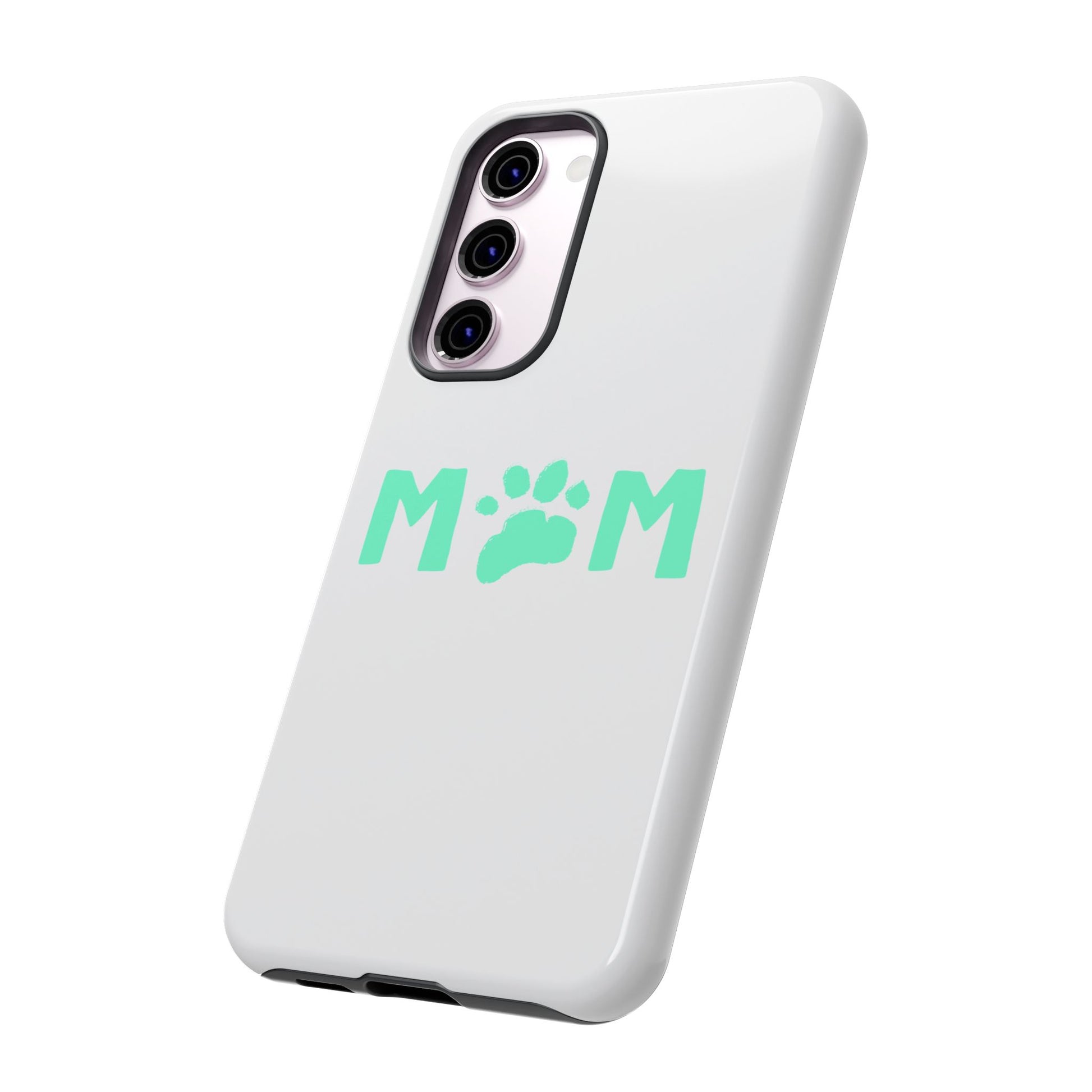 Personalized Tough Phone Cases for Moms, Pet Lover Gifts, Cute Phone Accessories, Customizable Pet Paw Designs, Mother's Day Gift