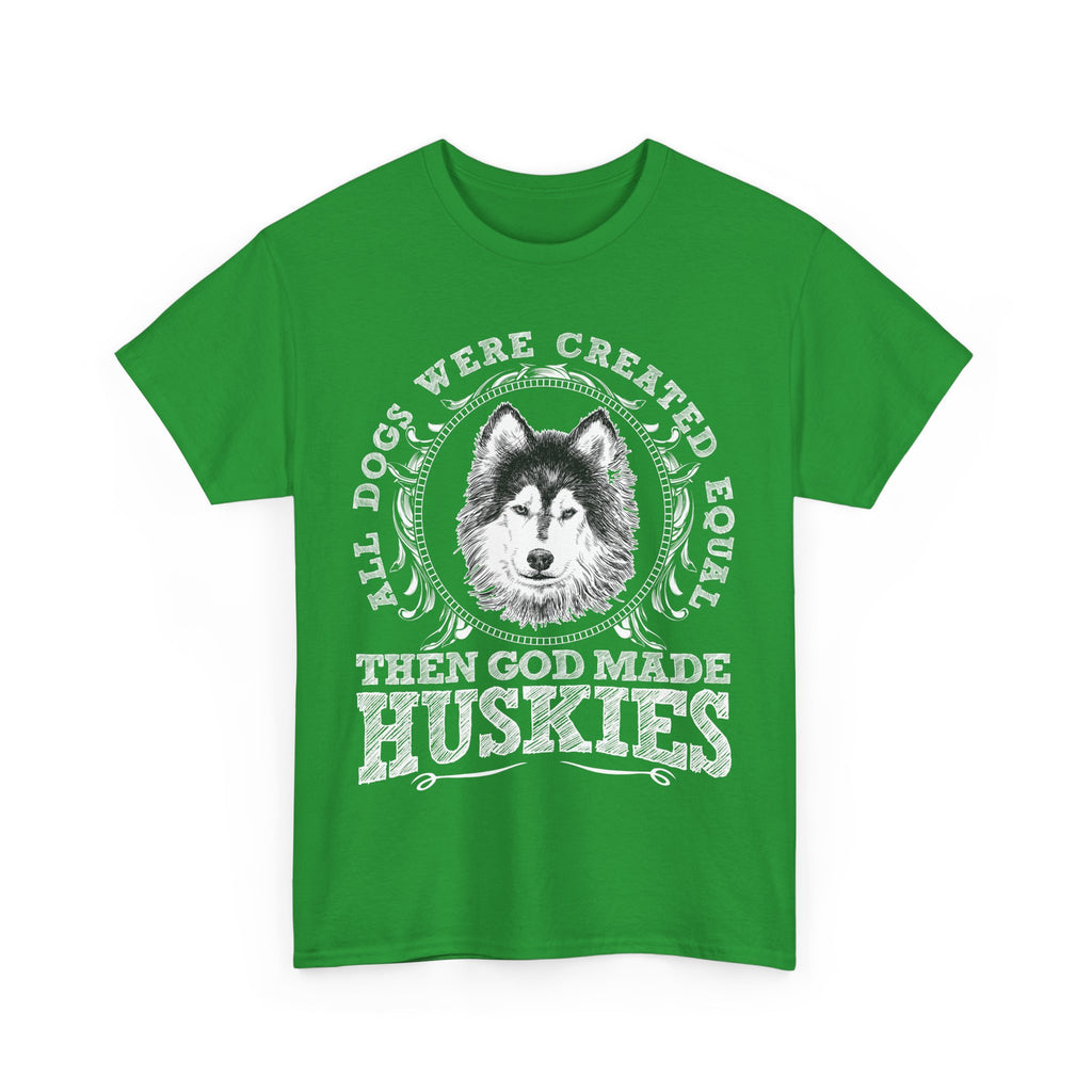 Siberian Husky Graphic Tee, Unisex Cotton T-Shirt, Dog Lover Gift, Animal Shirt, Casual Wear, Pet Owner Apparel