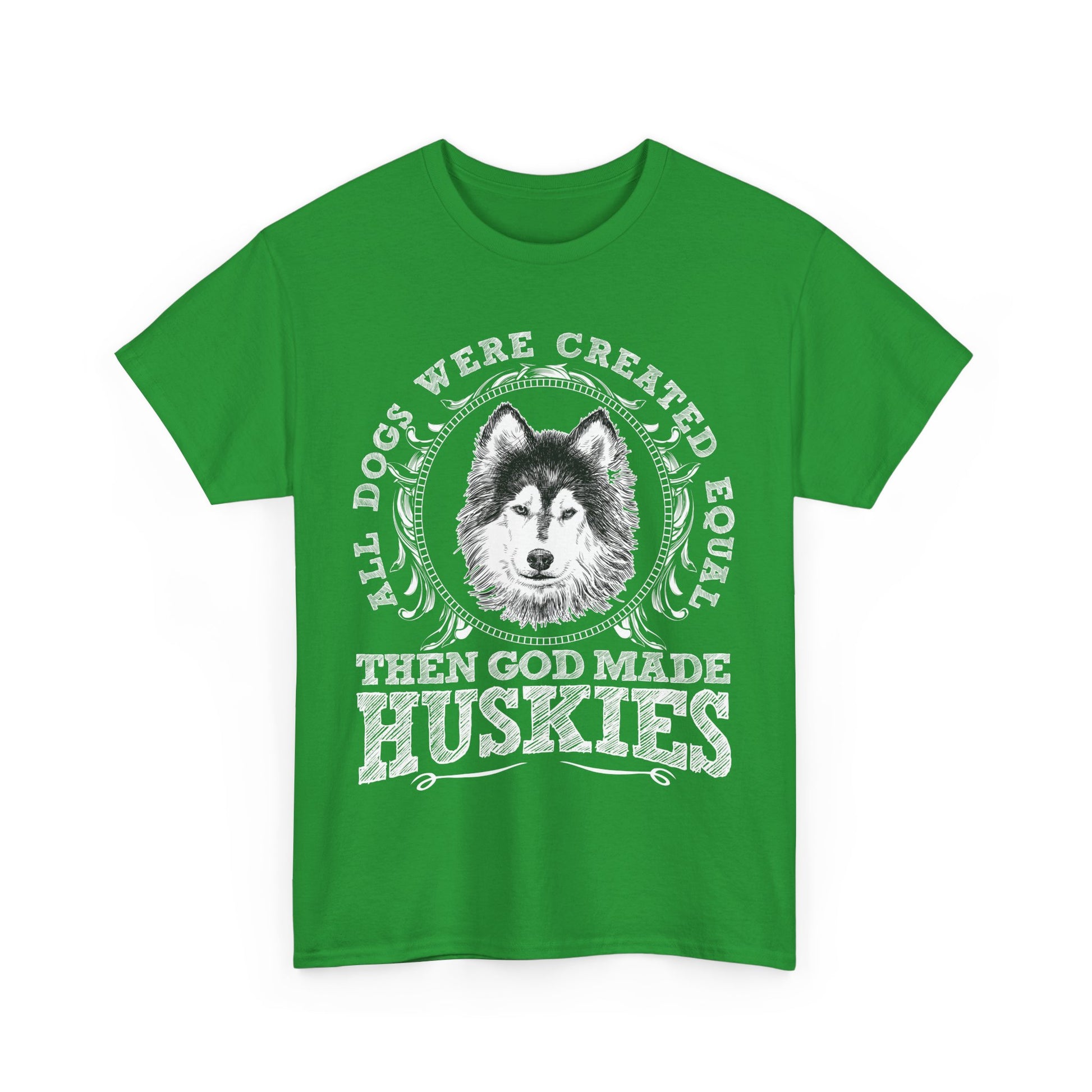 Siberian Husky Graphic Tee, Unisex Cotton T-Shirt, Dog Lover Gift, Animal Shirt, Casual Wear, Pet Owner Apparel