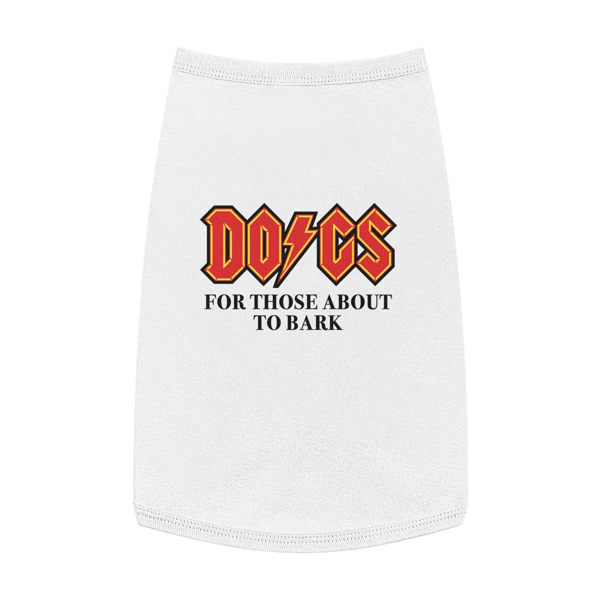 Rocking Pet Tank Top for Dogs - 'For Those About to Bark' - Cute Dog Apparel, Summer Dog Fashion, Pet Gift, Dog Lovers Gift, [...]