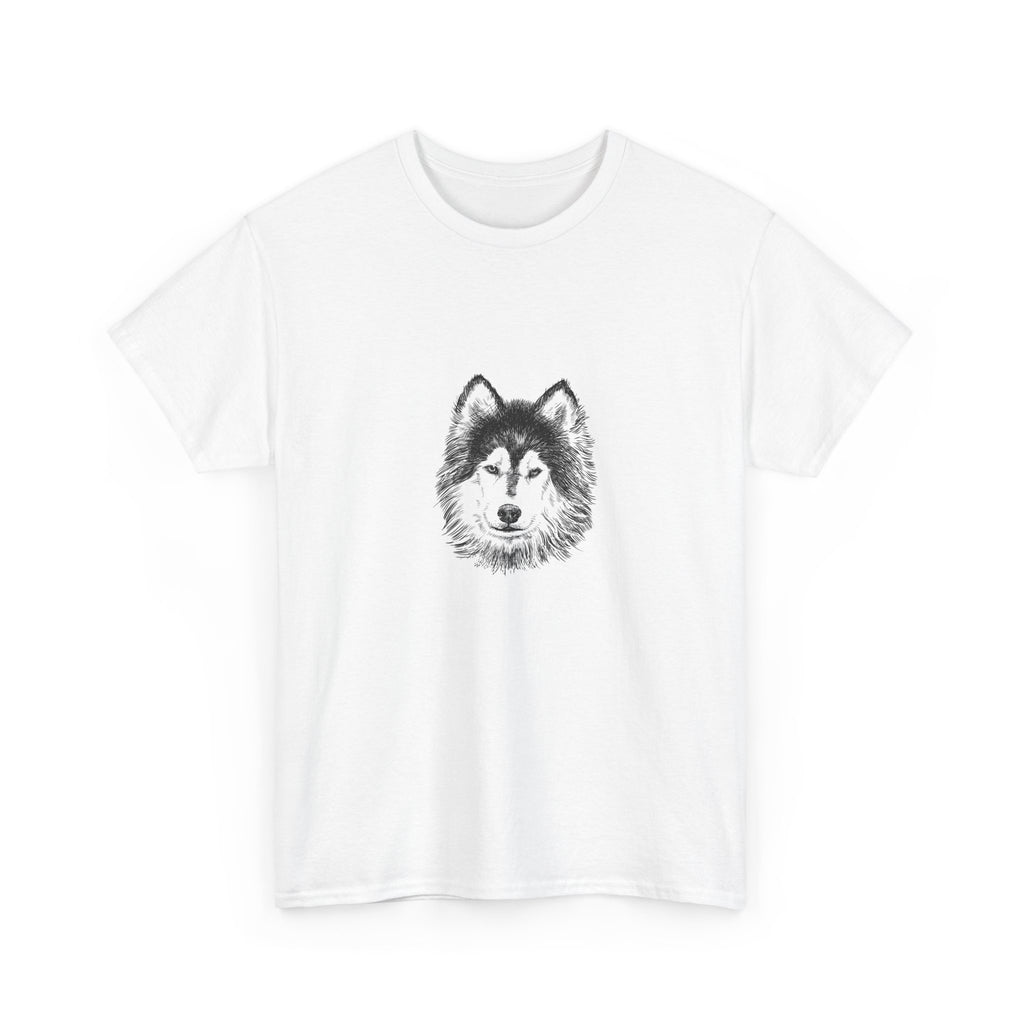 Siberian Husky Graphic Tee, Unisex Cotton T-Shirt, Dog Lover Gift, Animal Shirt, Casual Wear, Pet Owner Apparel
