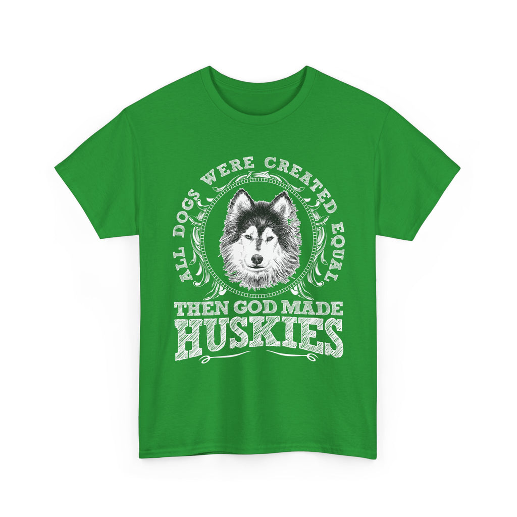 Siberian Husky Graphic Tee, Unisex Cotton T-Shirt, Dog Lover Gift, Animal Shirt, Casual Wear, Pet Owner Apparel