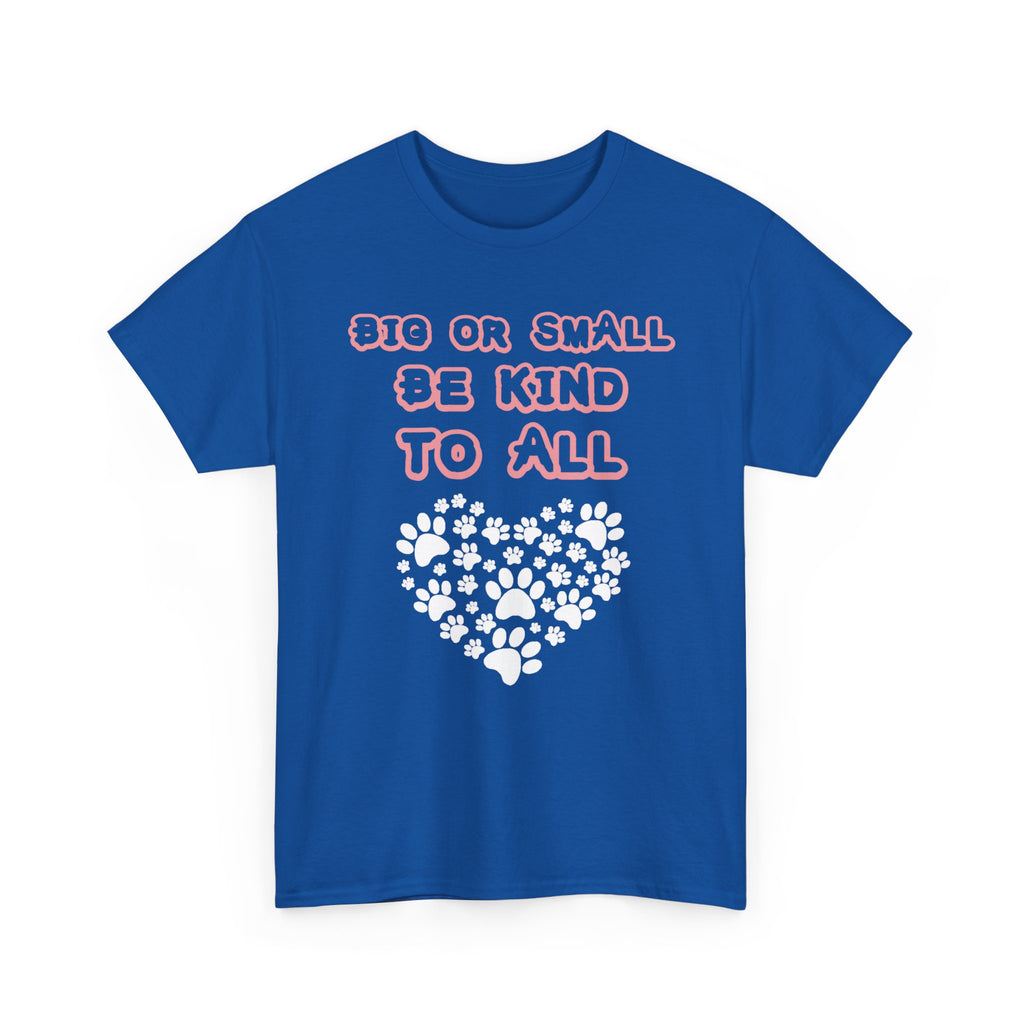 Be Kind to All T-Shirt | Unisex Heavy Cotton Tee | Positive Vibes Apparel, Casual Wear, Gift for Friends, Kindness Awareness
