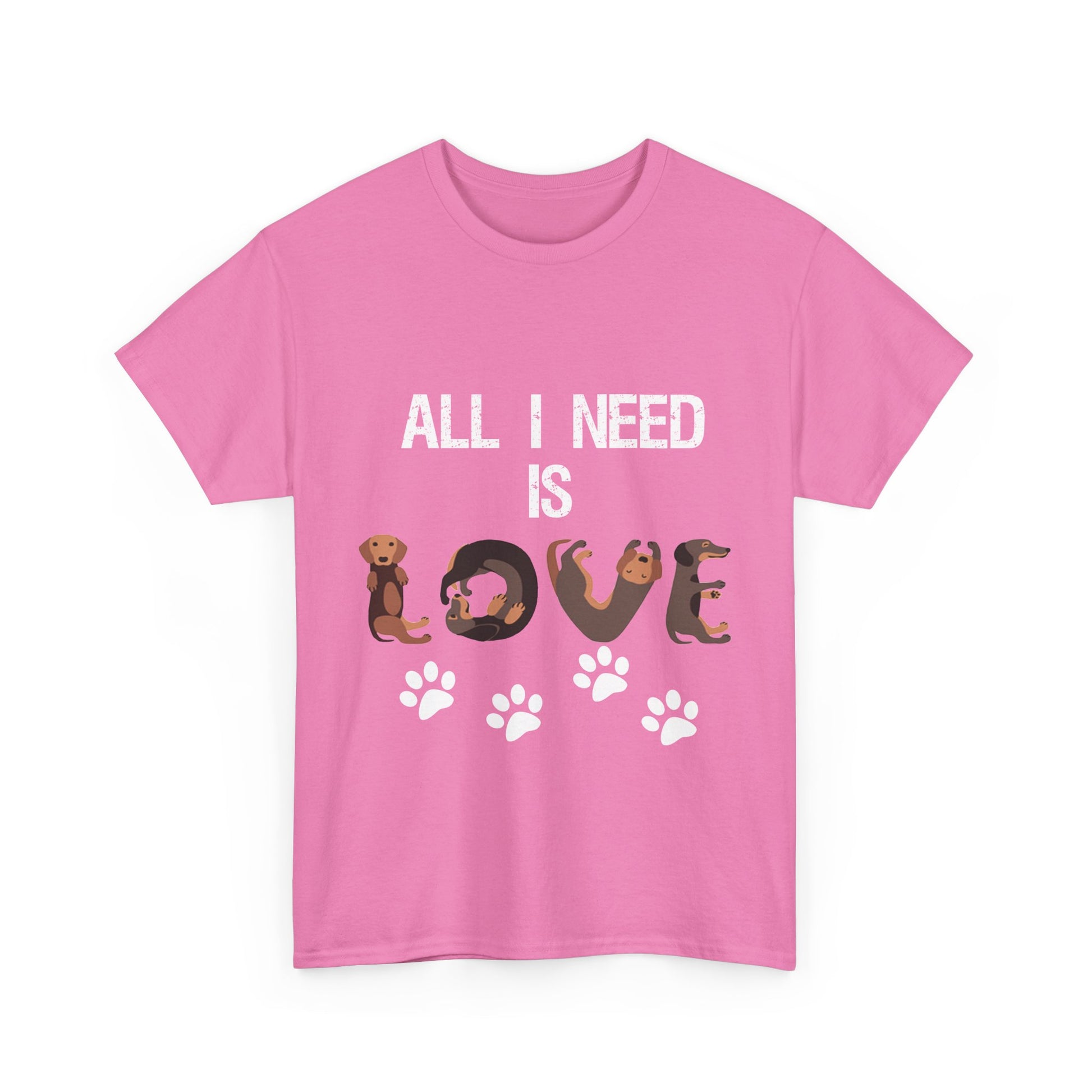Cute Pet Lover T-Shirt, Love Graphic Tee, Dog Mom Gift, Animal Lover Shirt, Perfect for Casual Wear, Gifts for Pet Owners