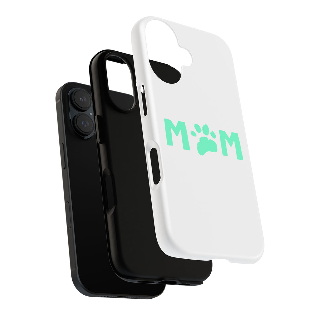 Personalized Tough Phone Cases for Moms, Pet Lover Gifts, Cute Phone Accessories, Customizable Pet Paw Designs, Mother's Day Gift