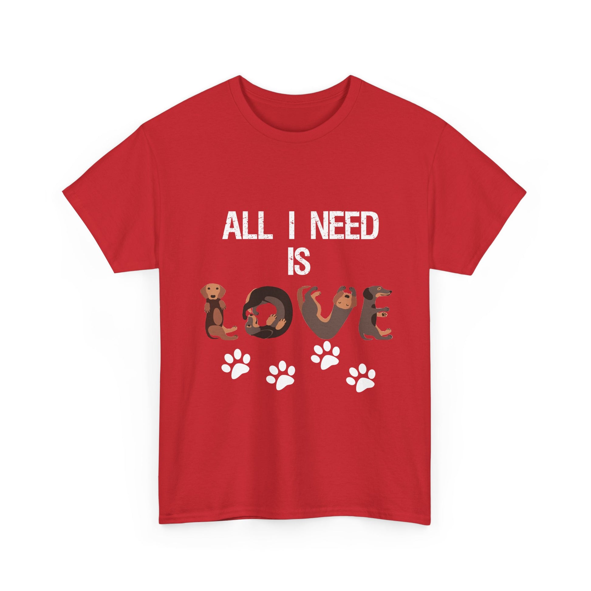 Cute Pet Lover T-Shirt, Love Graphic Tee, Dog Mom Gift, Animal Lover Shirt, Perfect for Casual Wear, Gifts for Pet Owners