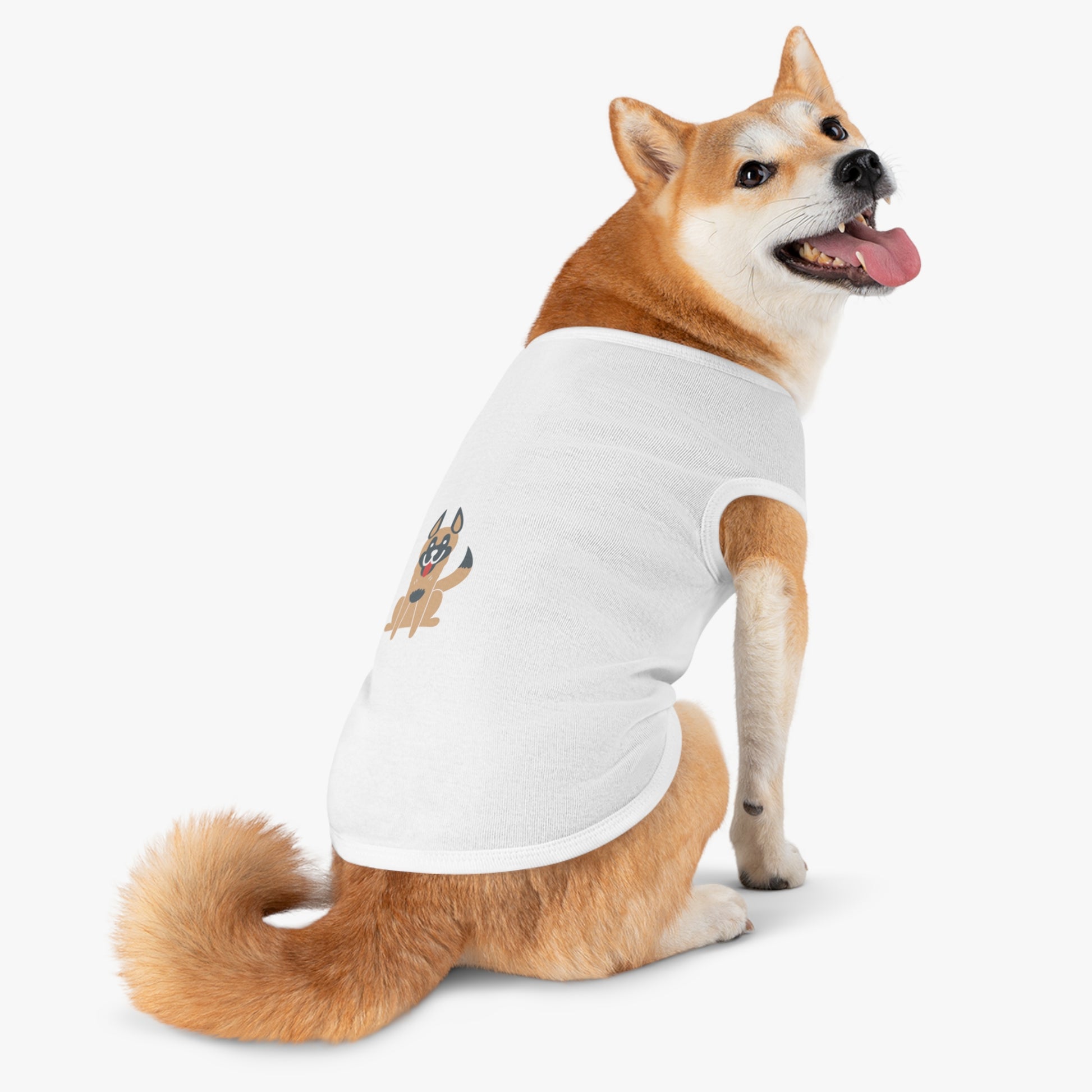 Bark Less, Wag More Pet Tank Top | Cute Dog Shirt, Pet Apparel, Canine Clothing, Dog Birthday Gift, Funny Pet Gift