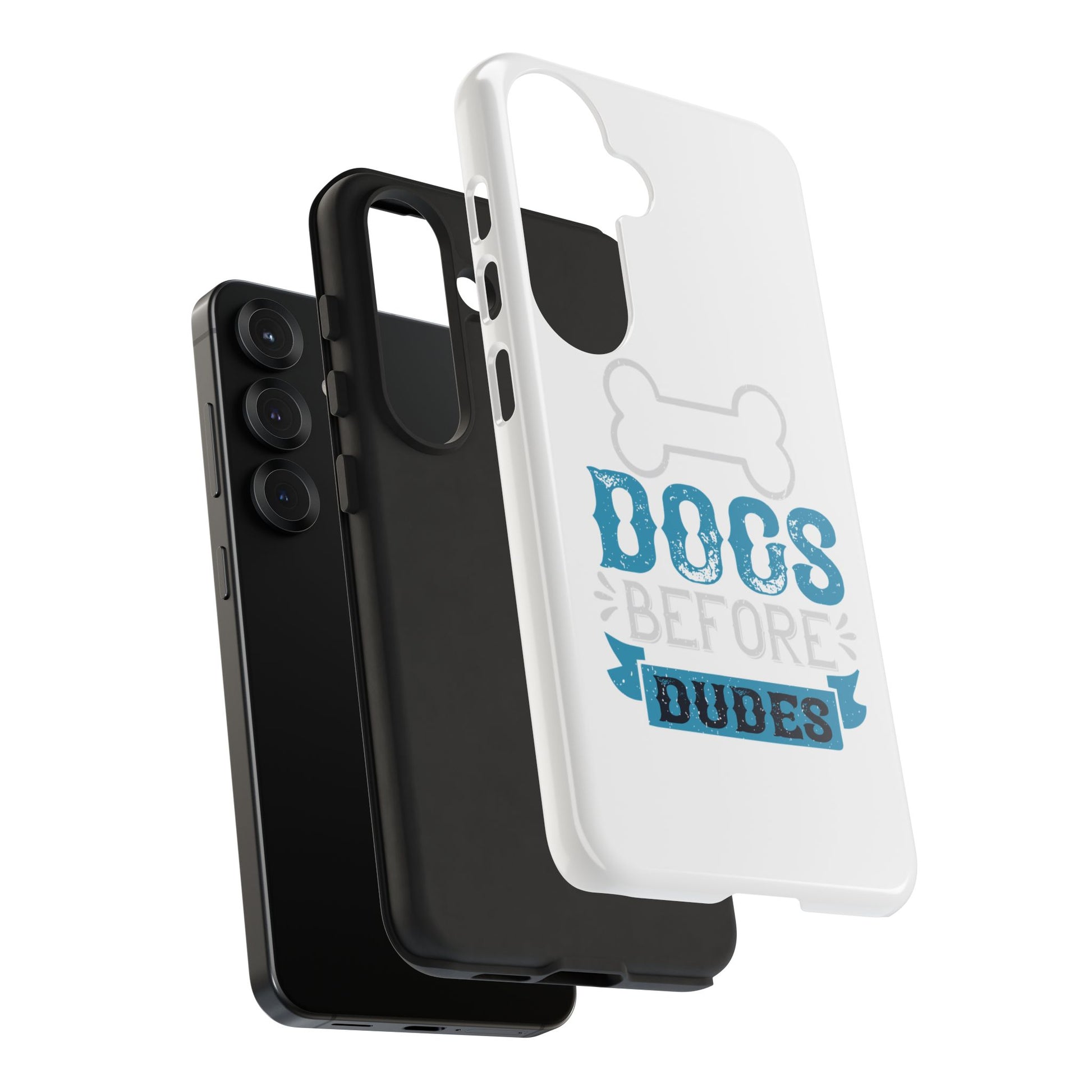 Dog Lover Phone Case, Dogs Before Dudes, Puppy Gift, Pet Parent Accessory, Cute Dog iPhone Cover, Durable Tough Case