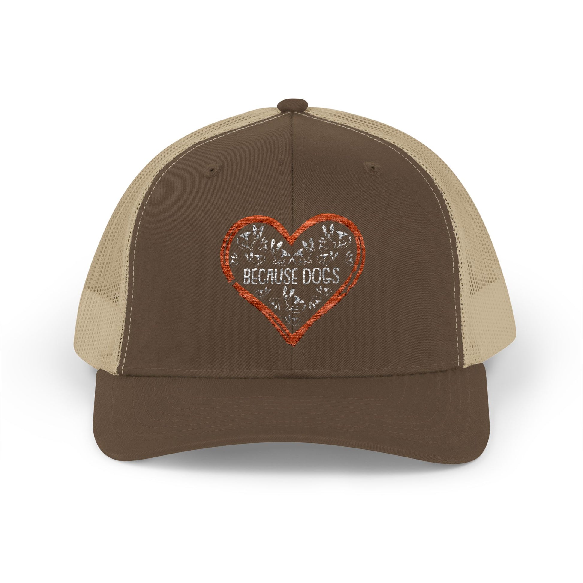 Dog Lovers Snapback Cap with Heart Design