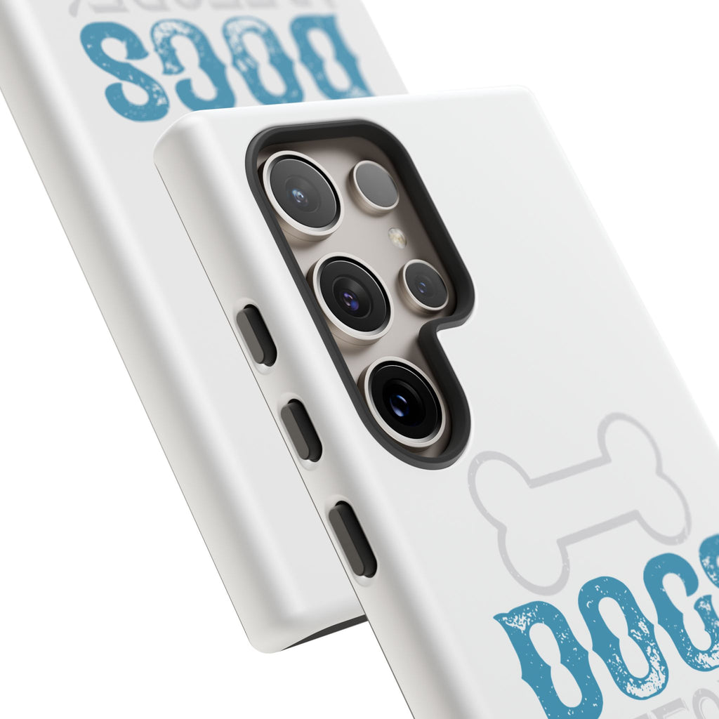 Dog Lover Phone Case, Dogs Before Dudes, Puppy Gift, Pet Parent Accessory, Cute Dog iPhone Cover, Durable Tough Case