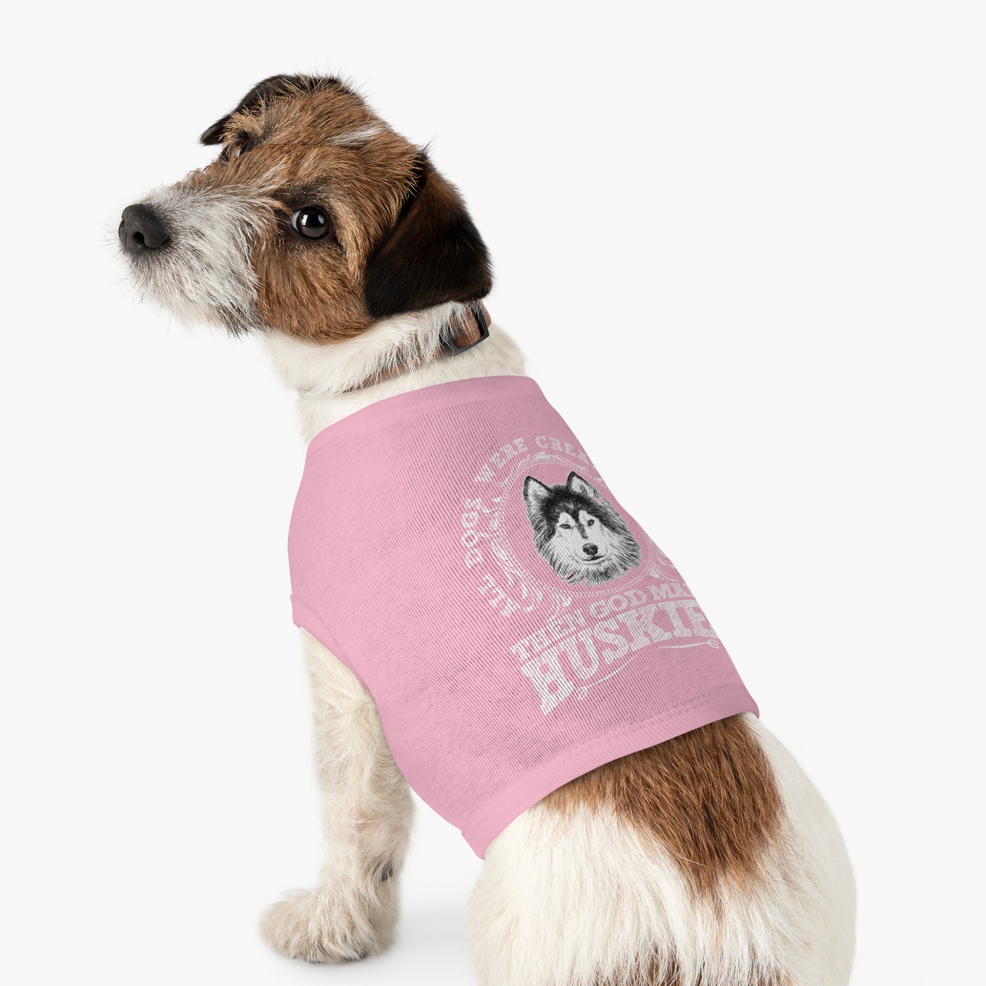 Husky Love Pet Tank Top, Funny Dog Apparel, Pet Clothing, Gifts for Dog Lovers, Pet Accessories, Summer Dog Shirt