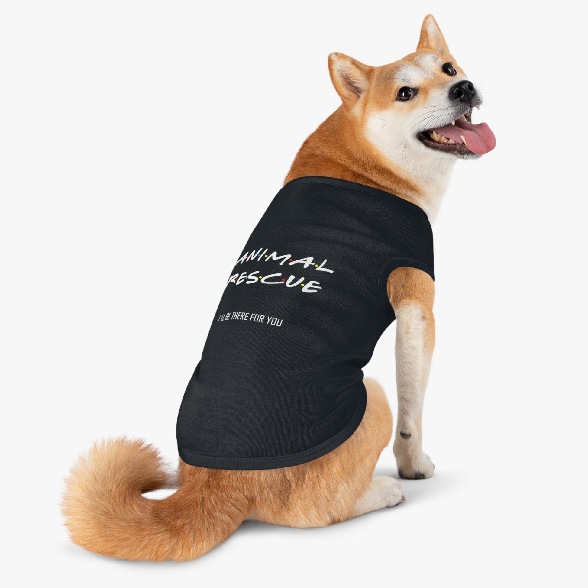Animal Rescue Pet Tank Top | Support Adoptions, Dog Lover Gift, Summer Wardrobe, Cute Pet Apparel, Charitable Dogs Clothing