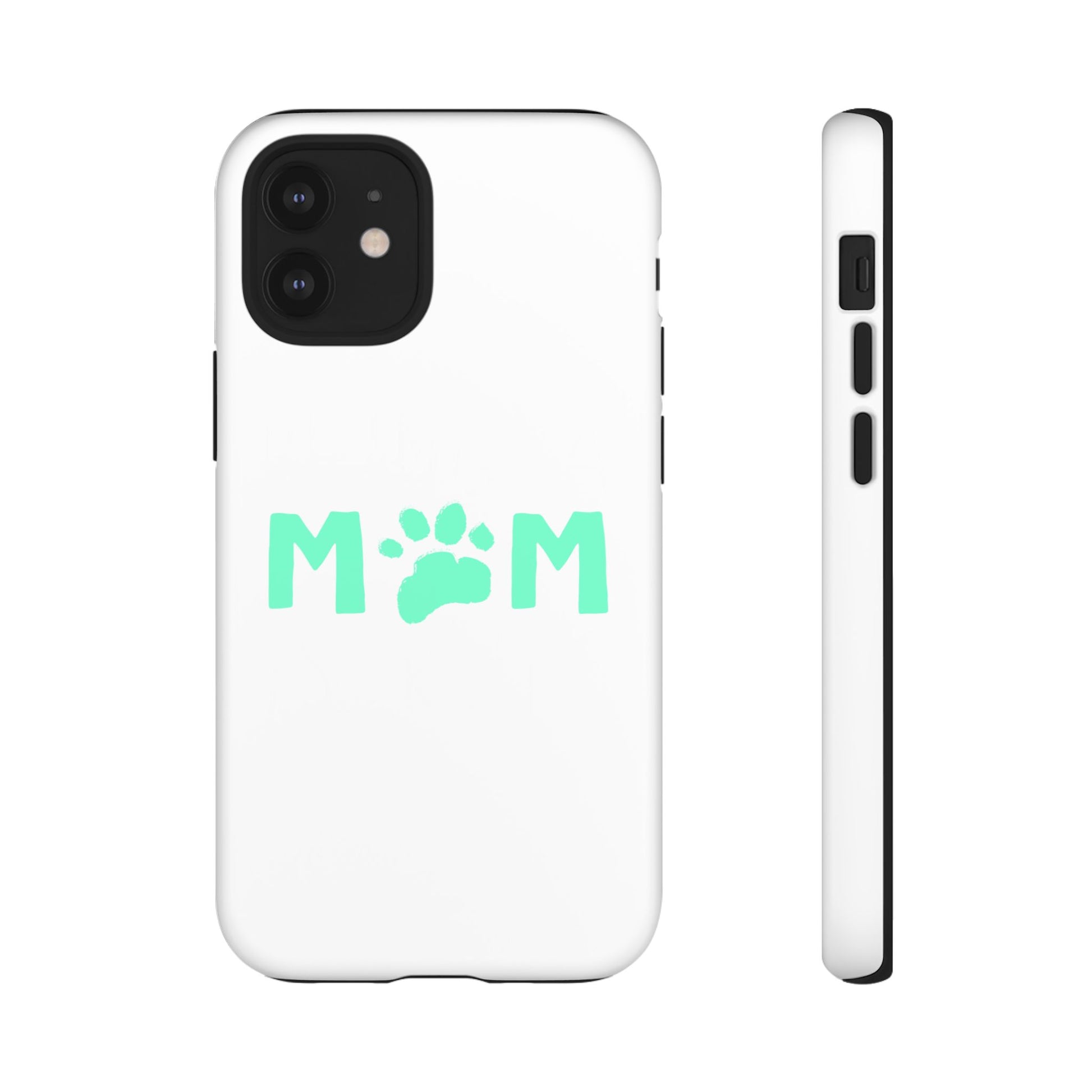 Personalized Tough Phone Cases for Moms, Pet Lover Gifts, Cute Phone Accessories, Customizable Pet Paw Designs, Mother's Day Gift