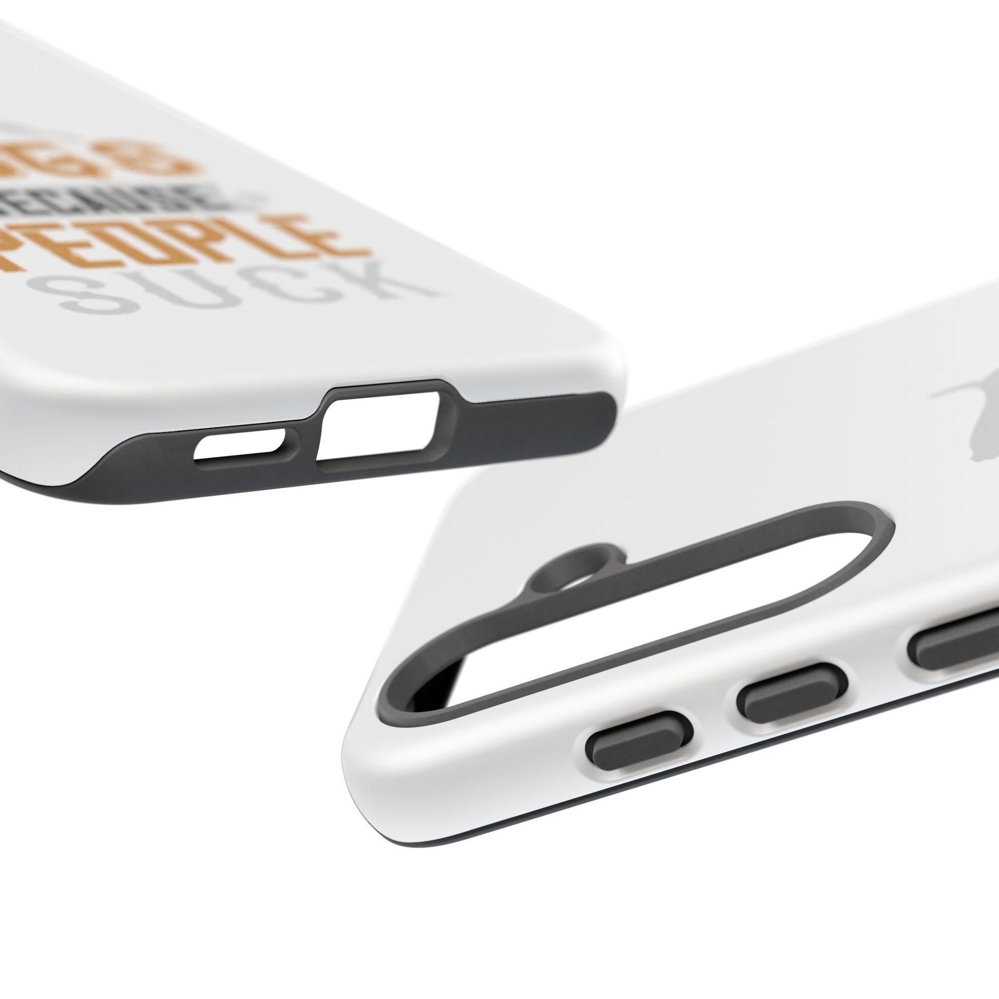 Funny Dog Lover Phone Case - Dogs Because People Suck, Pet Owner Gift, Dog Mom Tees, Unique Gift for Dog Lovers, Humorous Pet Accessories