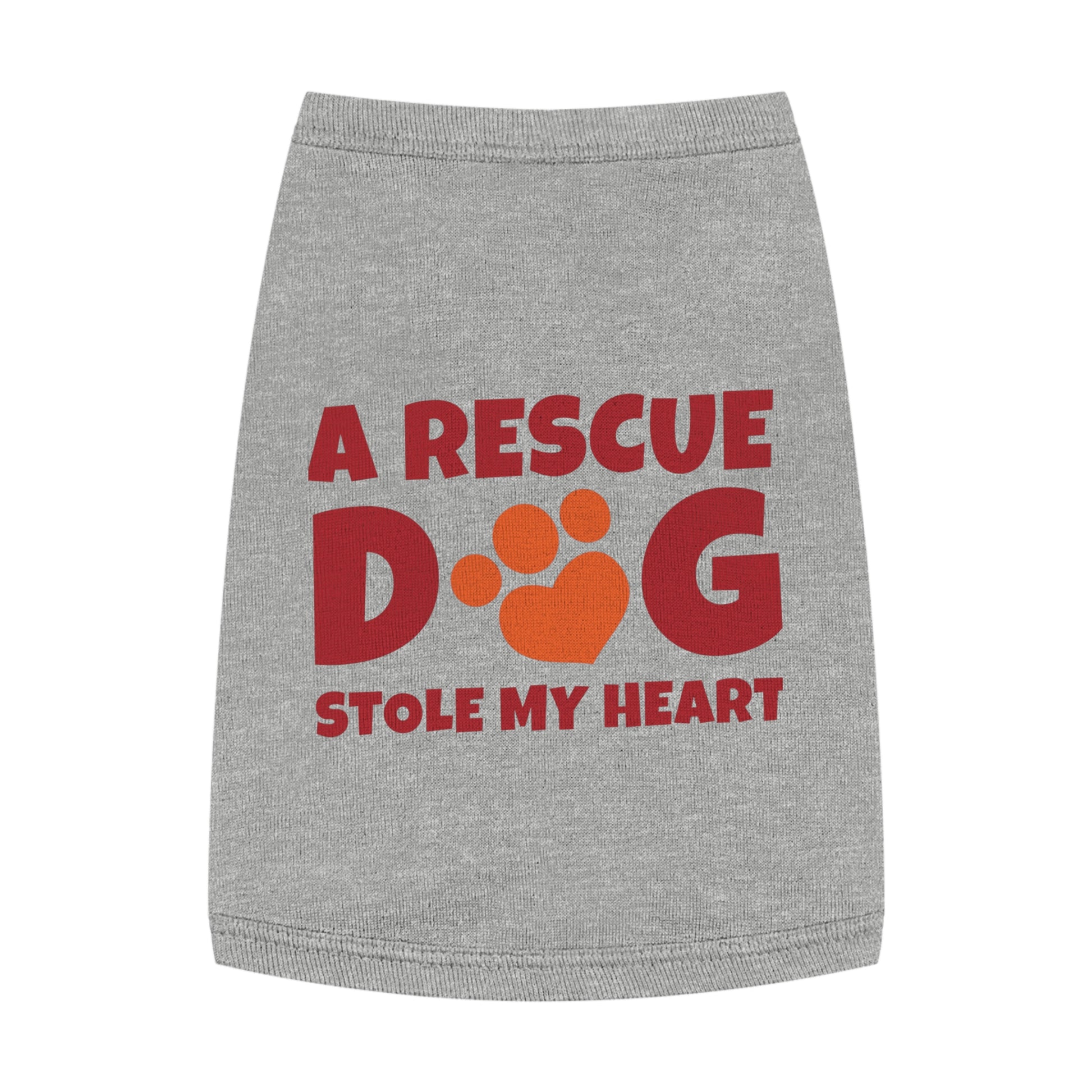 Adorable Rescue Dog Tank Top for Pets, Cute Pet Apparel, Dog Lover Gift, Pet Fashion, Animal Rescue Support