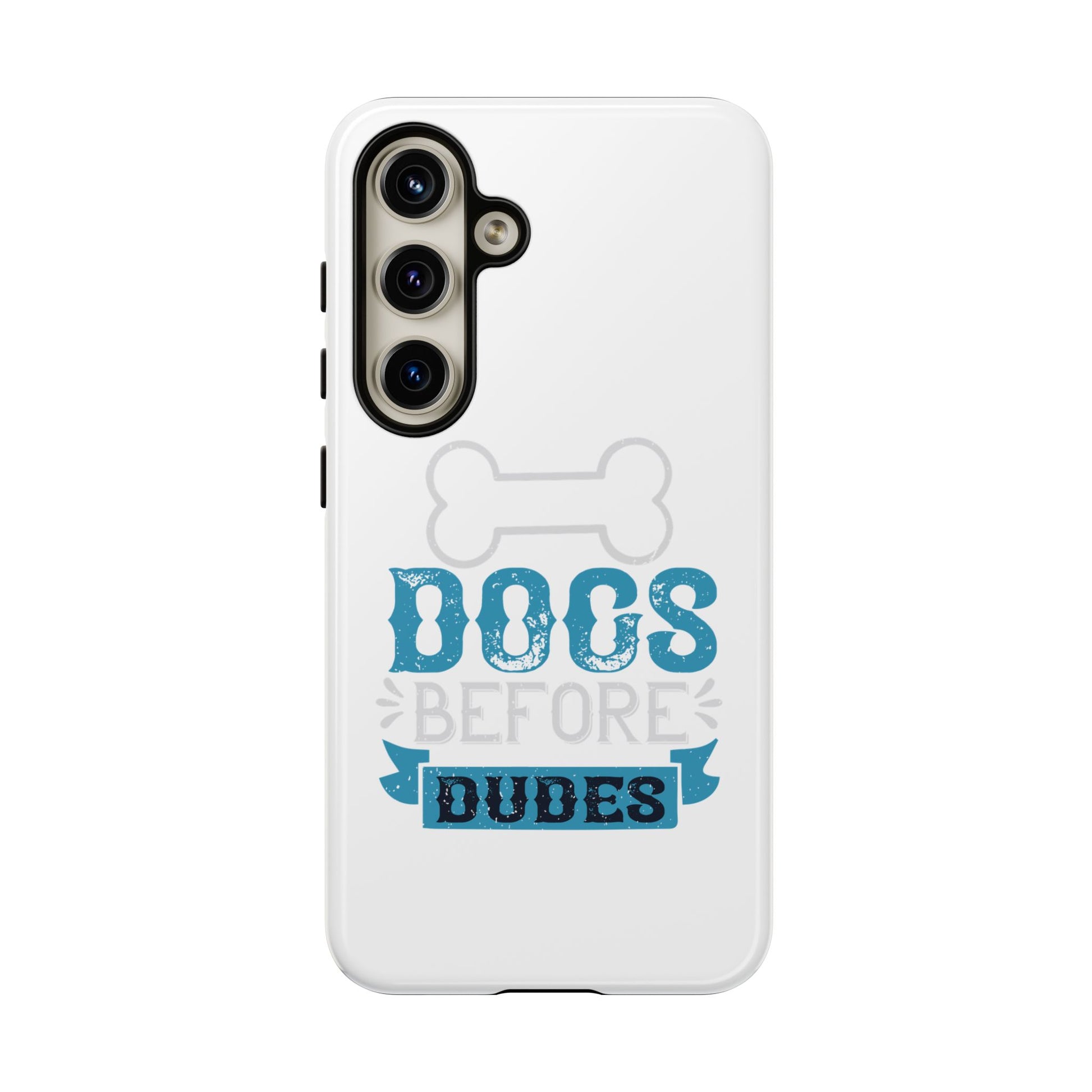Dog Lover Phone Case, Dogs Before Dudes, Puppy Gift, Pet Parent Accessory, Cute Dog iPhone Cover, Durable Tough Case