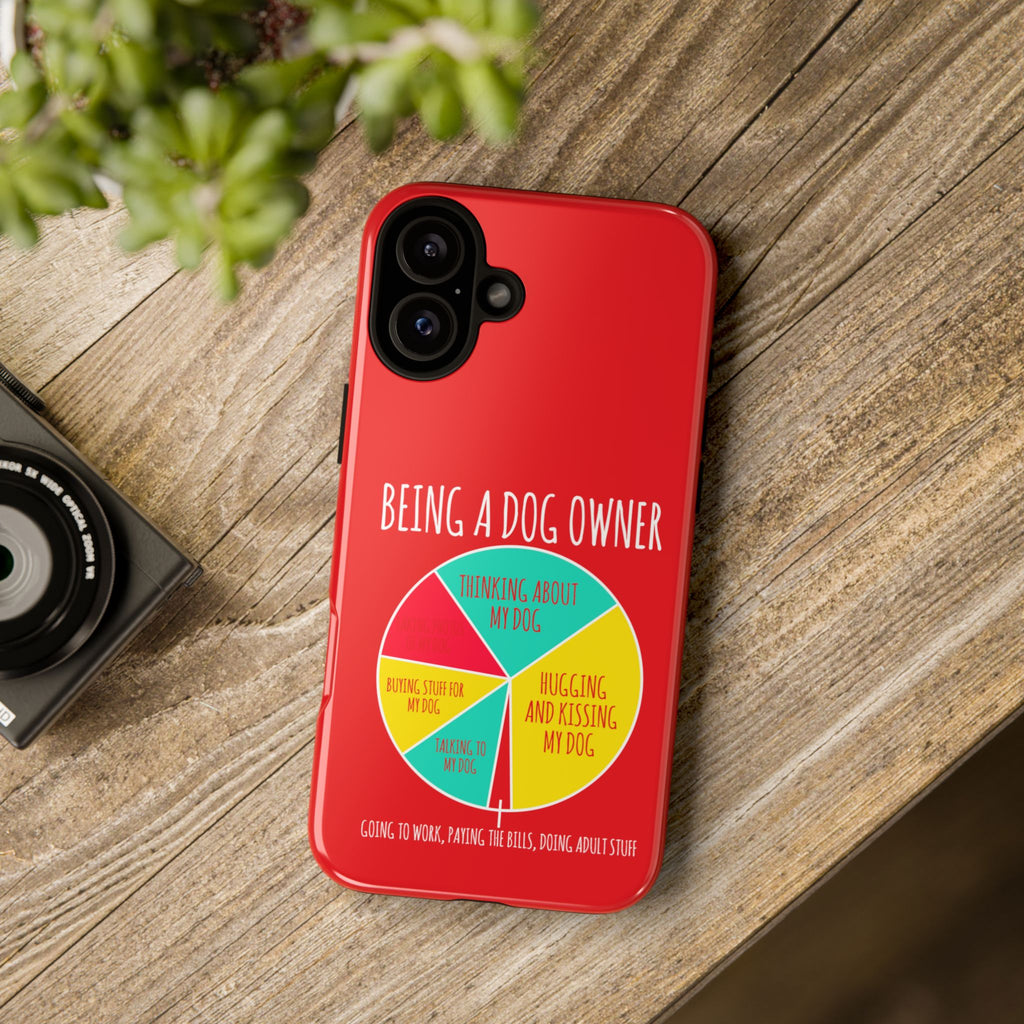 Dog Owner Phone Case - Being a Dog Owner Gift, Cute Dog Lover Accessory, Pet Owner Presents, Fun Dog Owner Humor