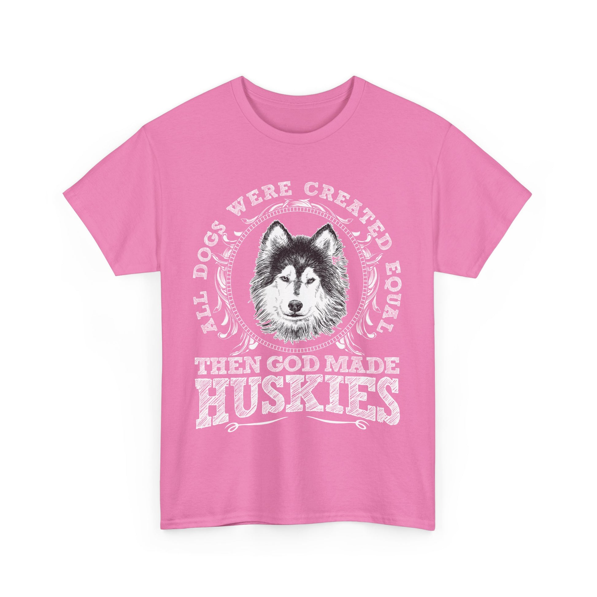 Siberian Husky Graphic Tee, Unisex Cotton T-Shirt, Dog Lover Gift, Animal Shirt, Casual Wear, Pet Owner Apparel