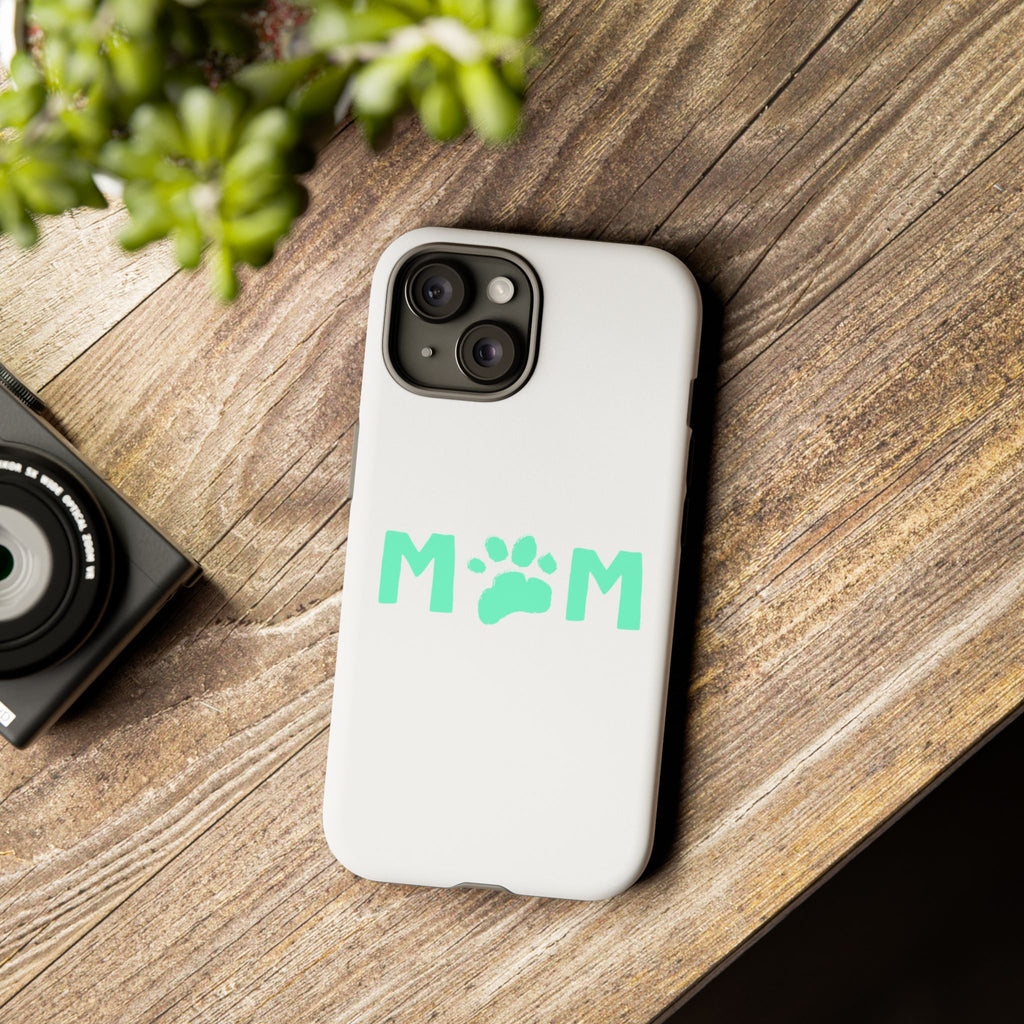 Personalized Tough Phone Cases for Moms, Pet Lover Gifts, Cute Phone Accessories, Customizable Pet Paw Designs, Mother's Day Gift