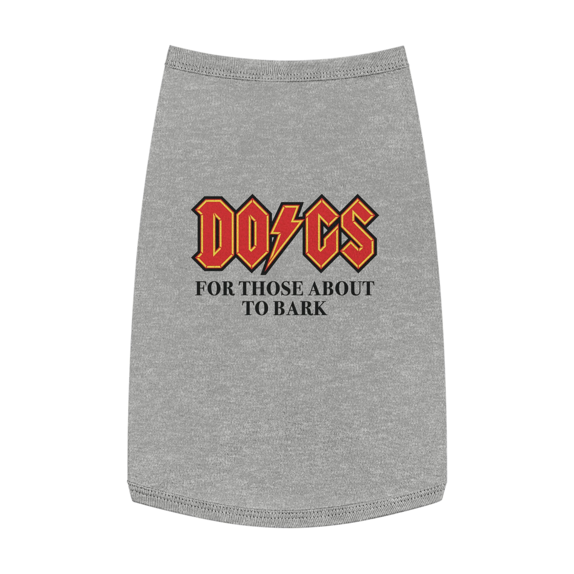 Rocking Pet Tank Top for Dogs - 'For Those About to Bark' - Cute Dog Apparel, Summer Dog Fashion, Pet Gift, Dog Lovers Gift, [...]